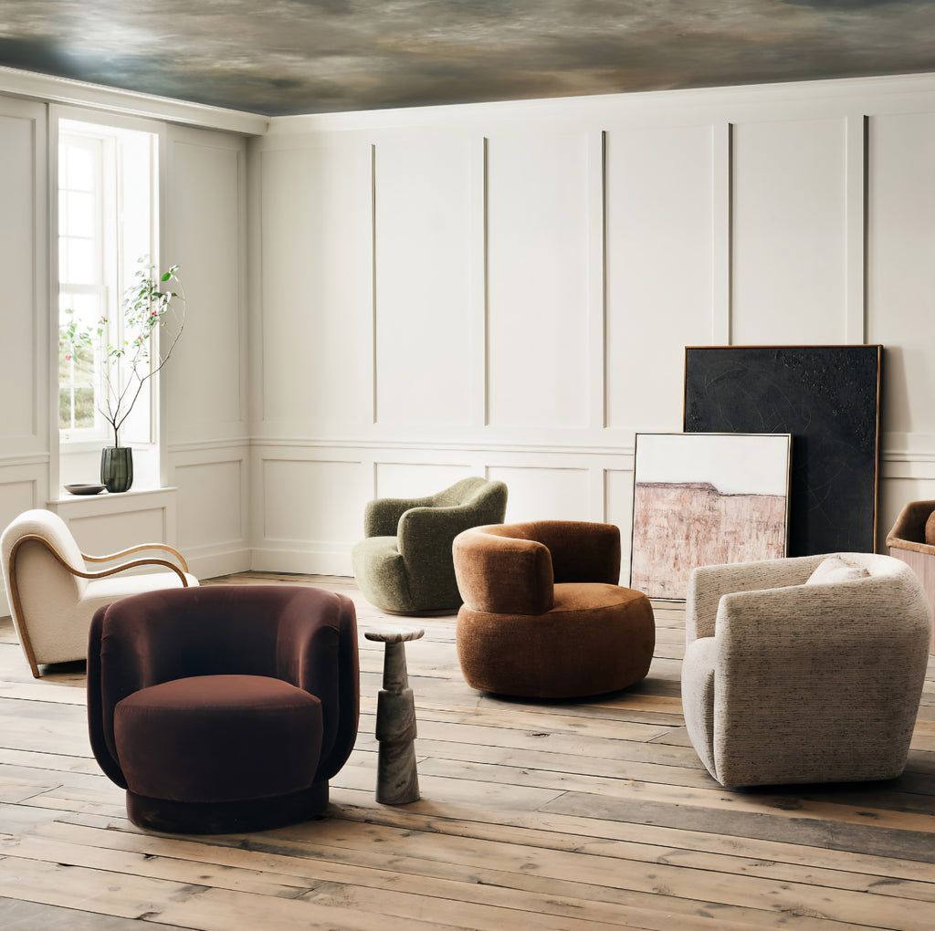 THE ONE × Margaux — Swivel Accent Chair