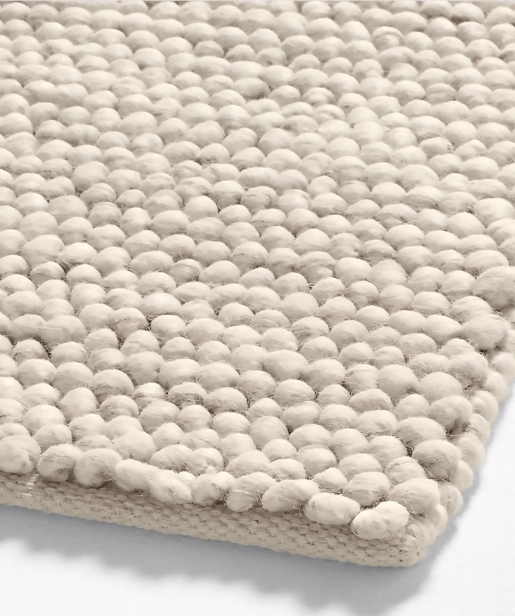 THE ONE × Orly — Wool Blend Handwoven Ivory Area Rug (12'x15')