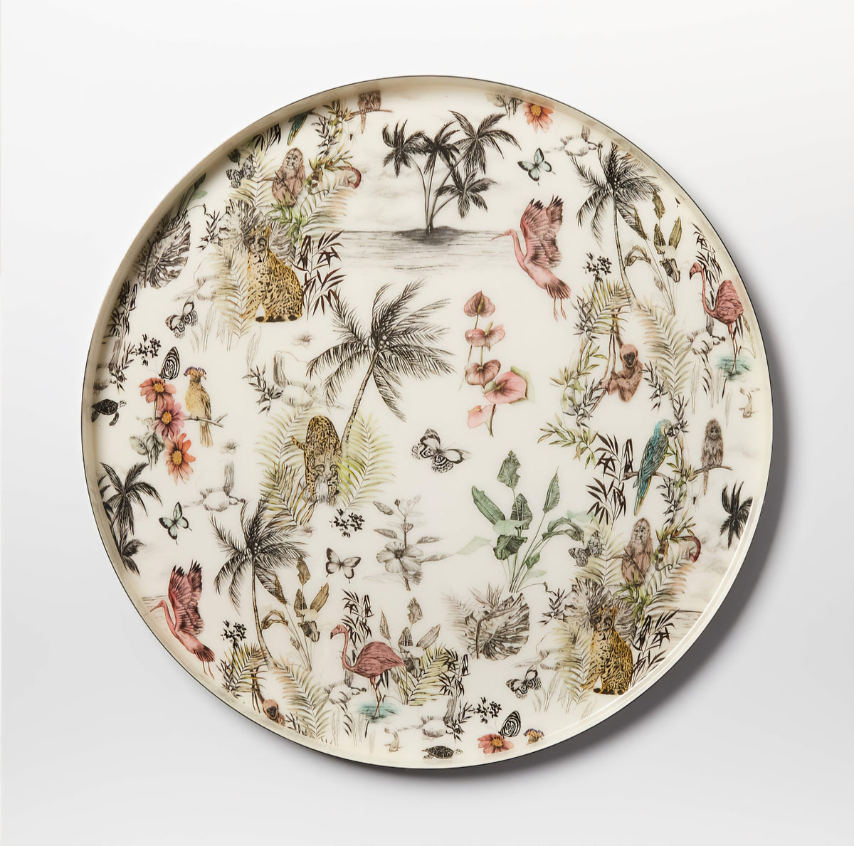 THE ONE × Jungle — Round Serving Tray