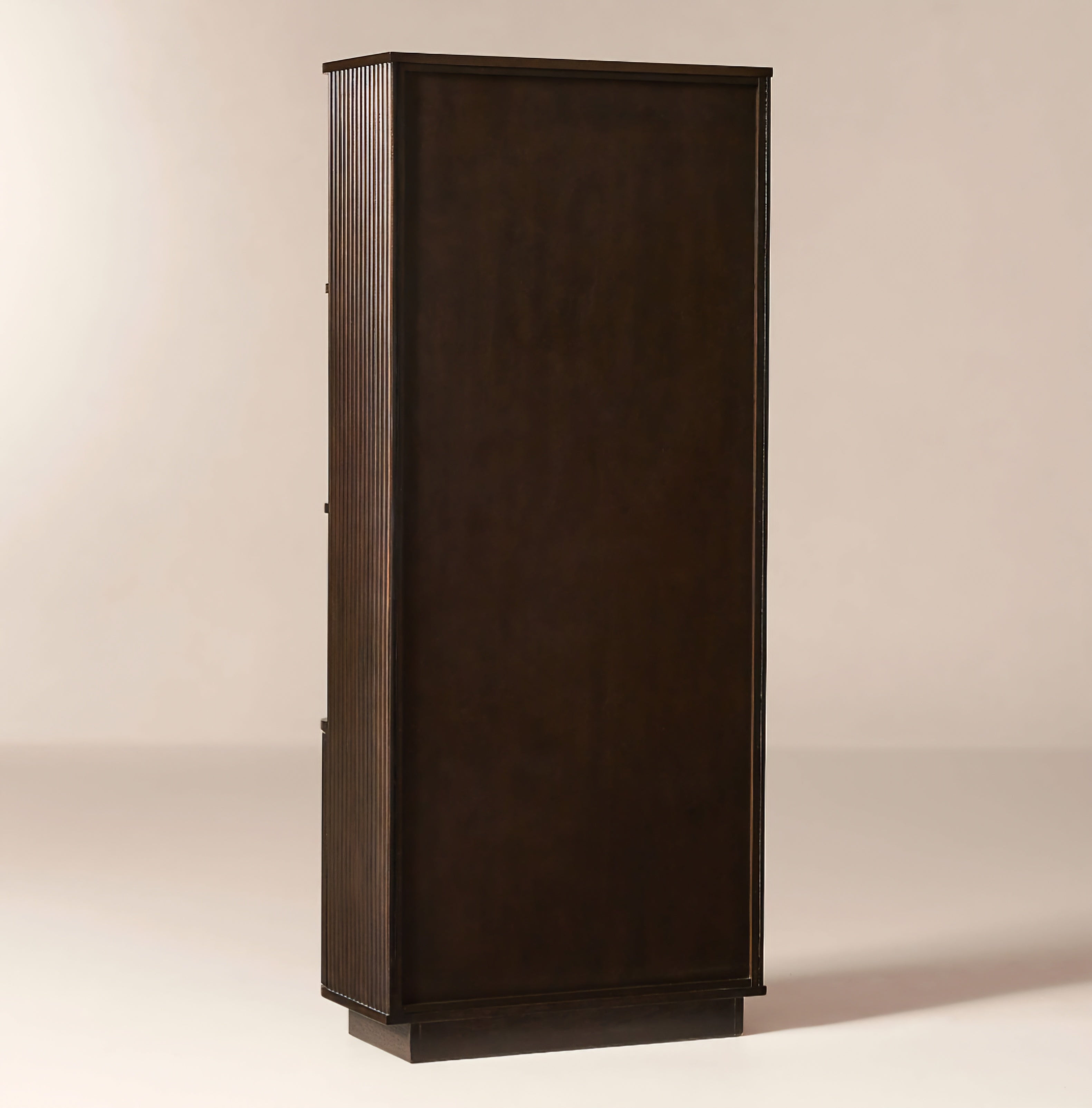 THE ONE × Davison — Fluted Dark Oak Bookcase