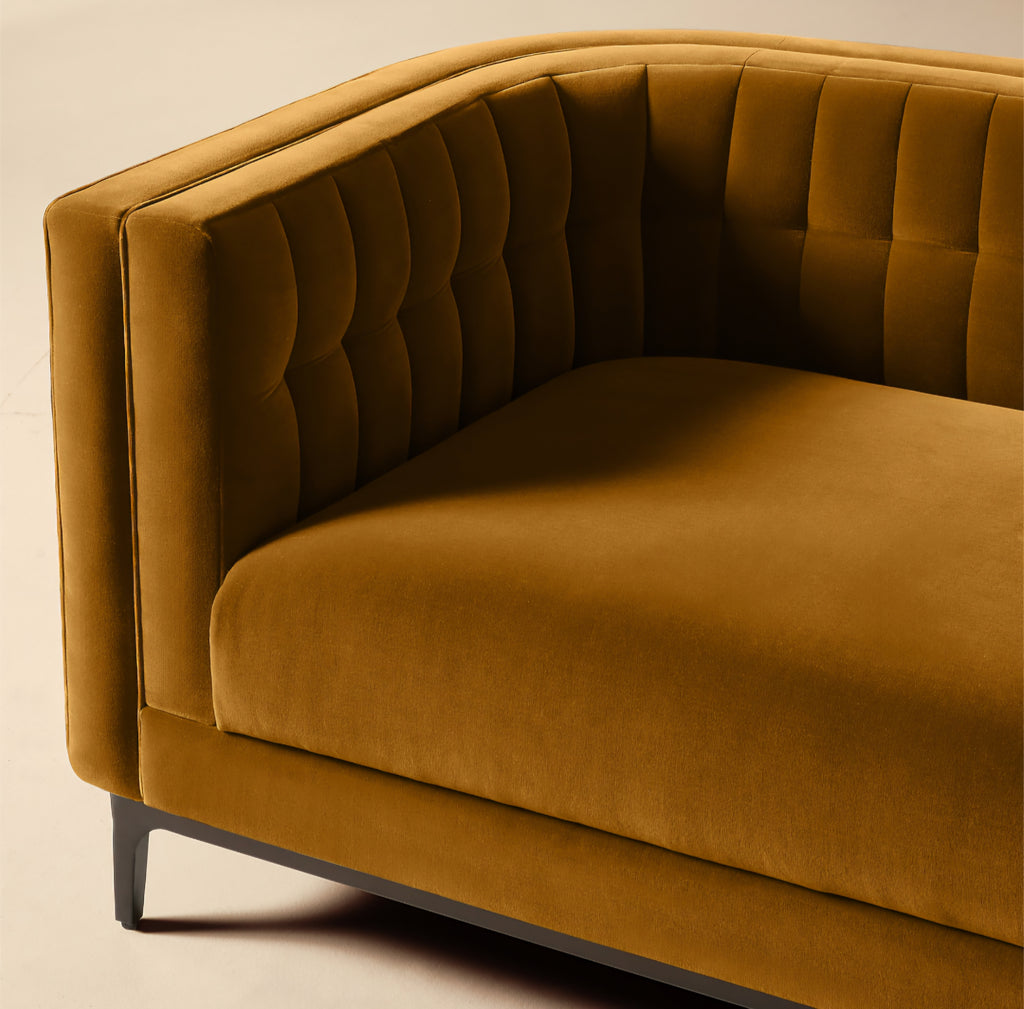 THE ONE × Ambroise — Light Taupe Velvet Sofa