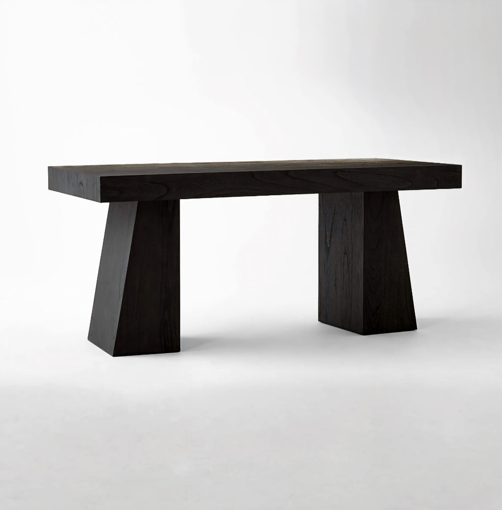 THE ONE × Ridge — Bleached Wood Desk with Drawer