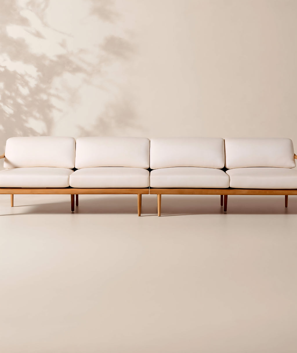 THE ONE × Tide —Outdoor Sectional Collection with Ivory Sunbrella® Cushions