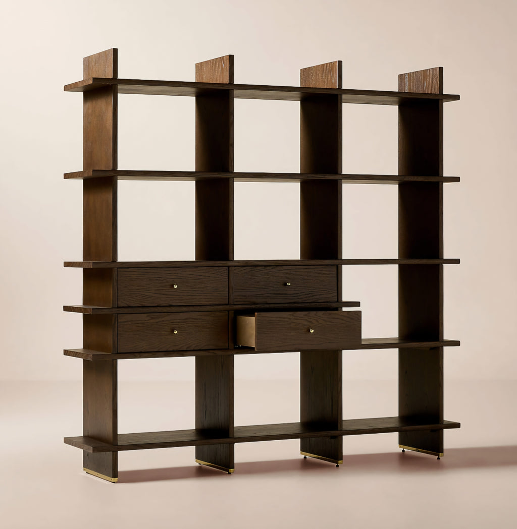 THE ONE × Madison — Dark Oak Bookcase
