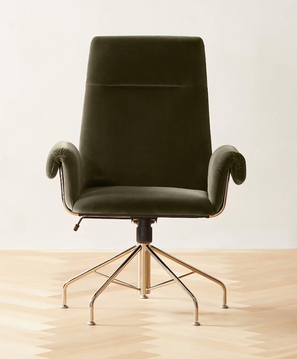 THE ONE × Saviti — Velvet Office Chair