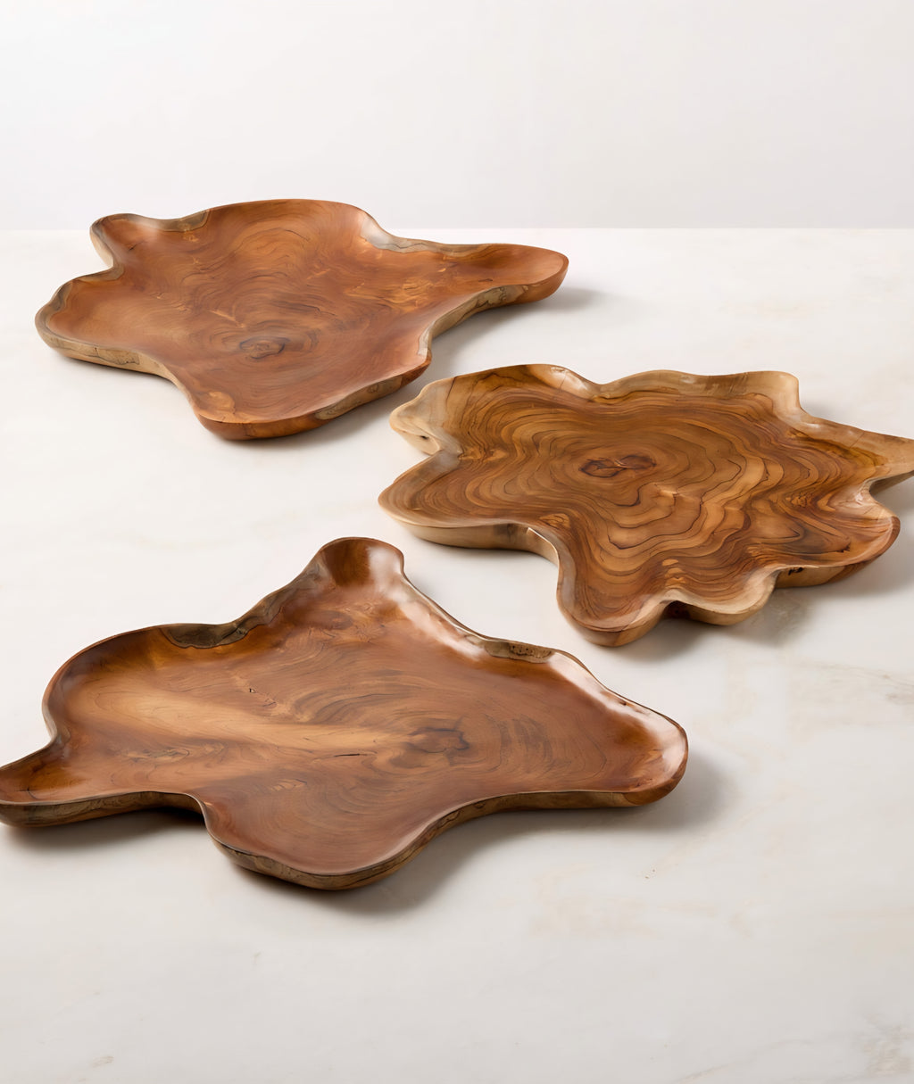 THE ONE × Zacari — Teak Root Platter