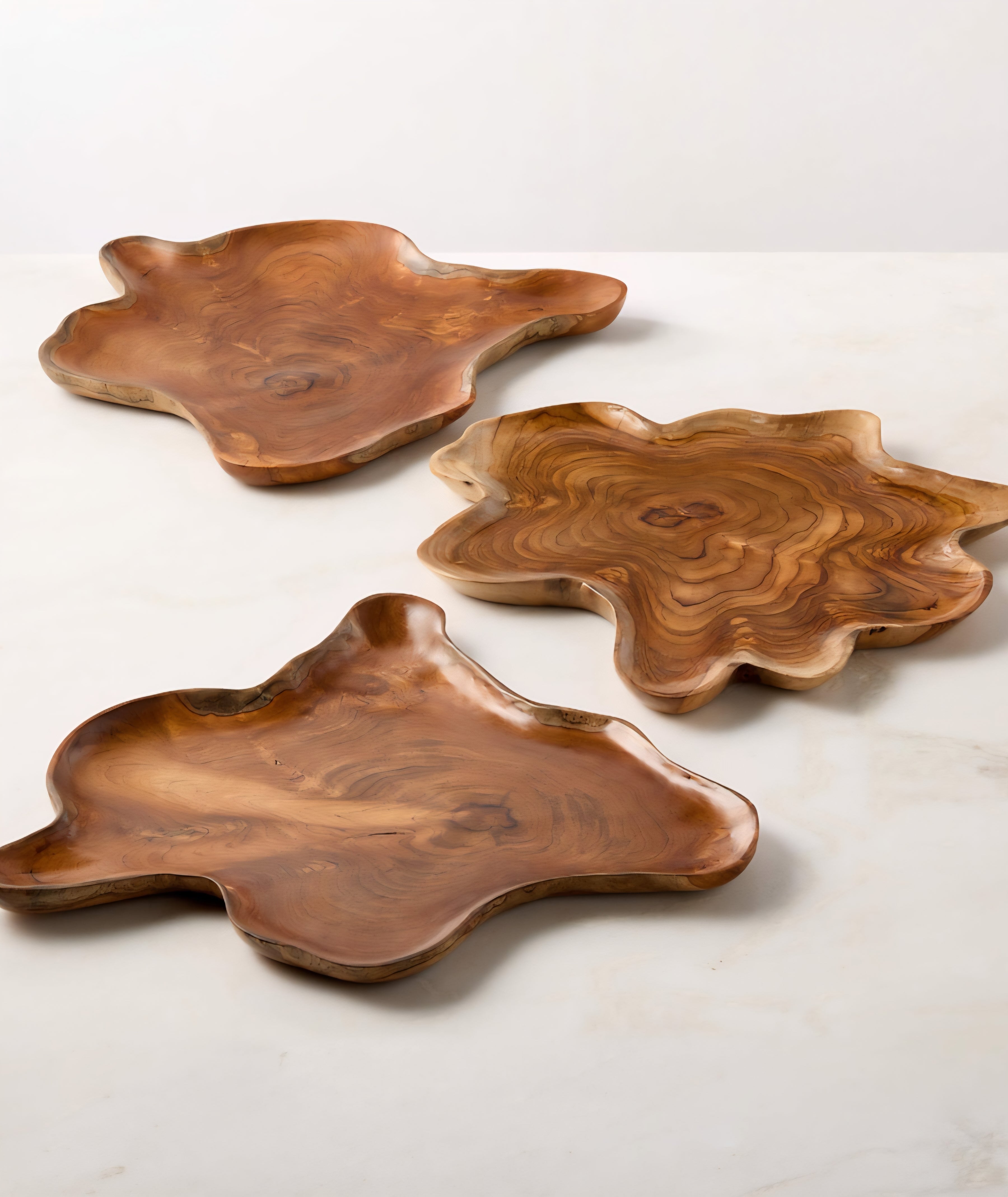 THE ONE × Zacari — Teak Root Platter