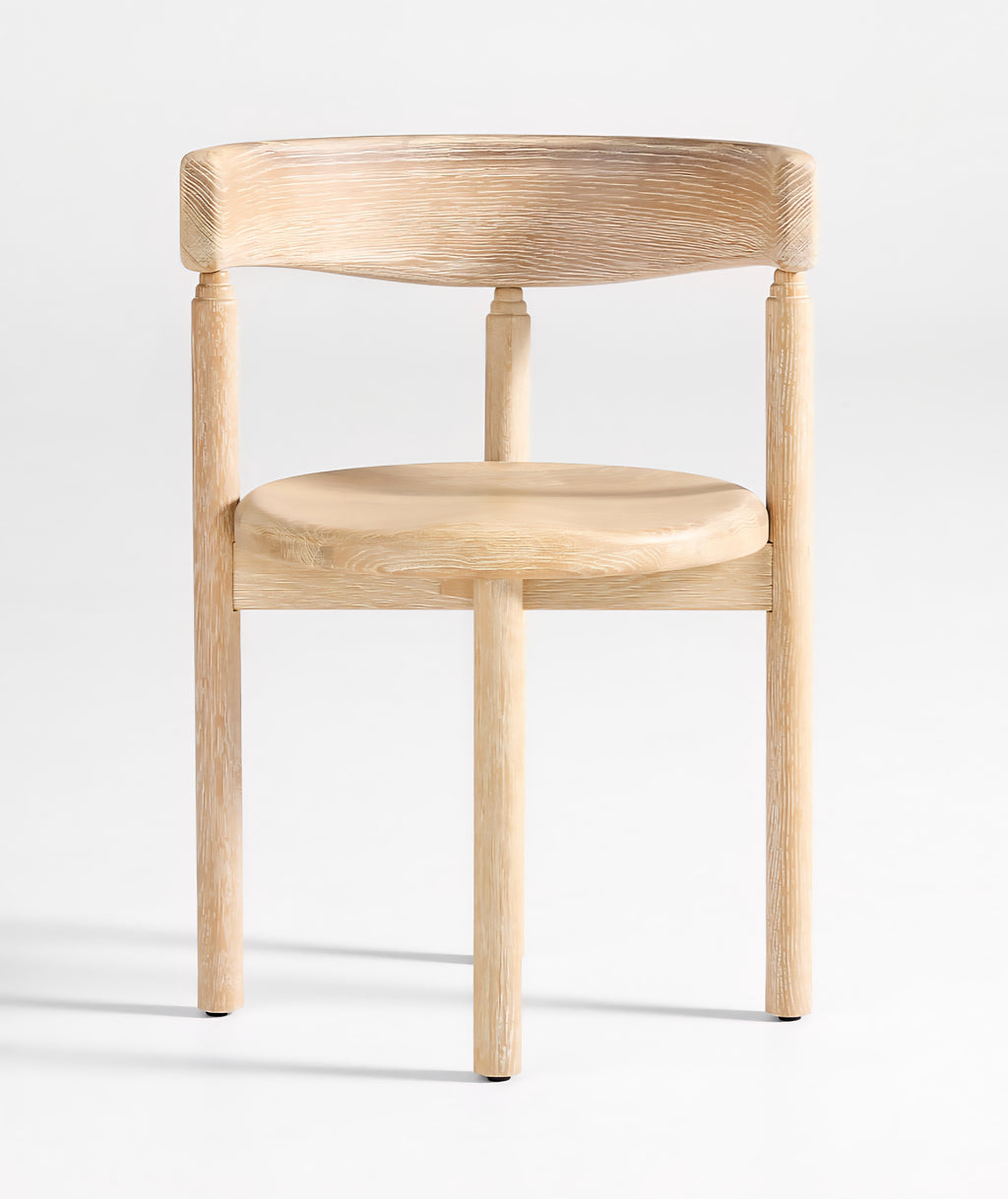 THE ONE × Virage — Curved Oak Dining Chair