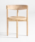 THE ONE × Virage — Curved Oak Dining Chair