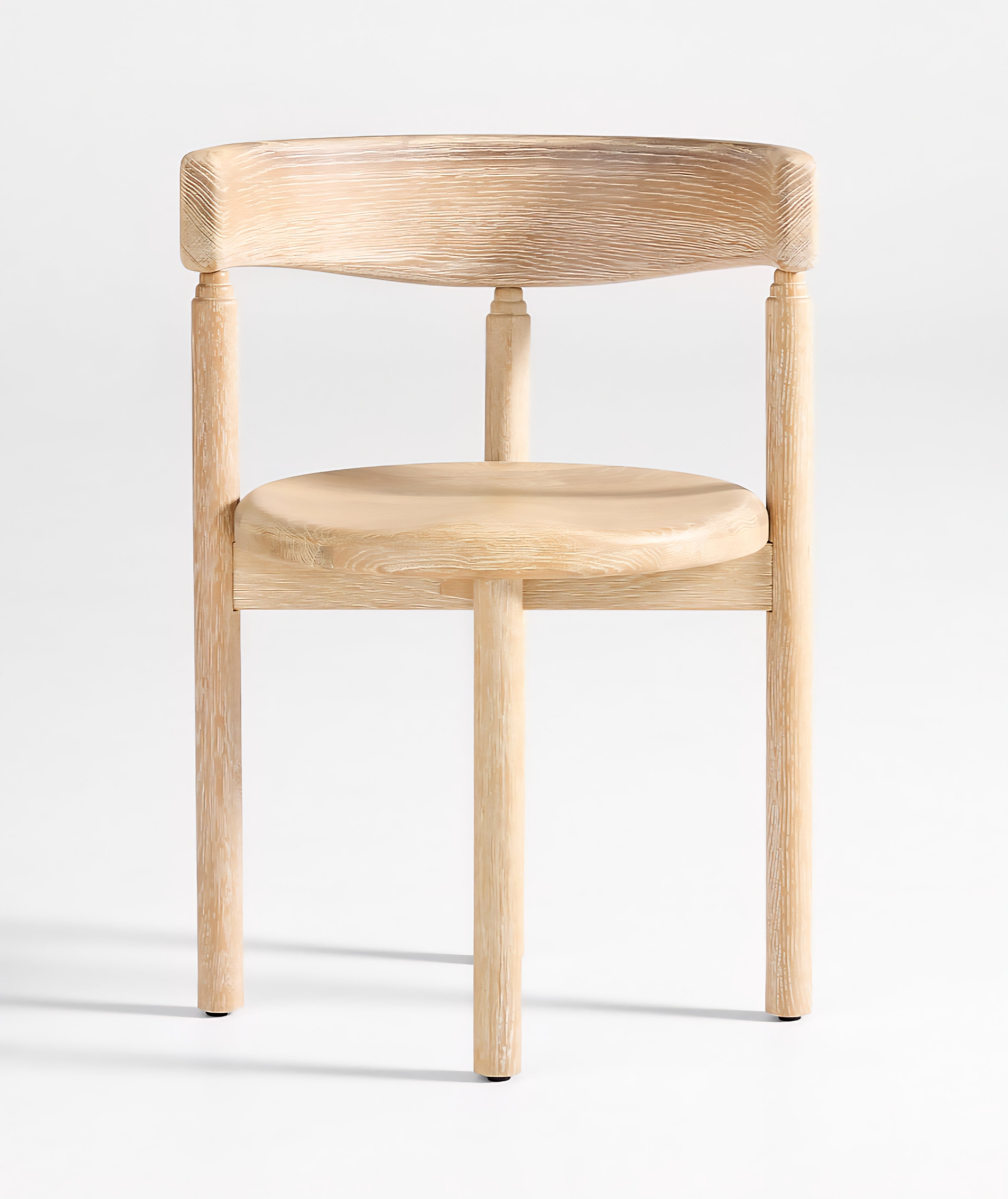 THE ONE × Virage — Curved Oak Dining Chair