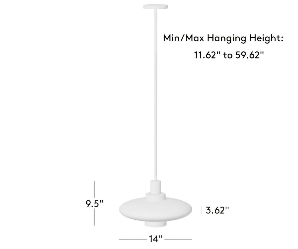 THE ONE × Virgo — Contrast Marble Pendant Light