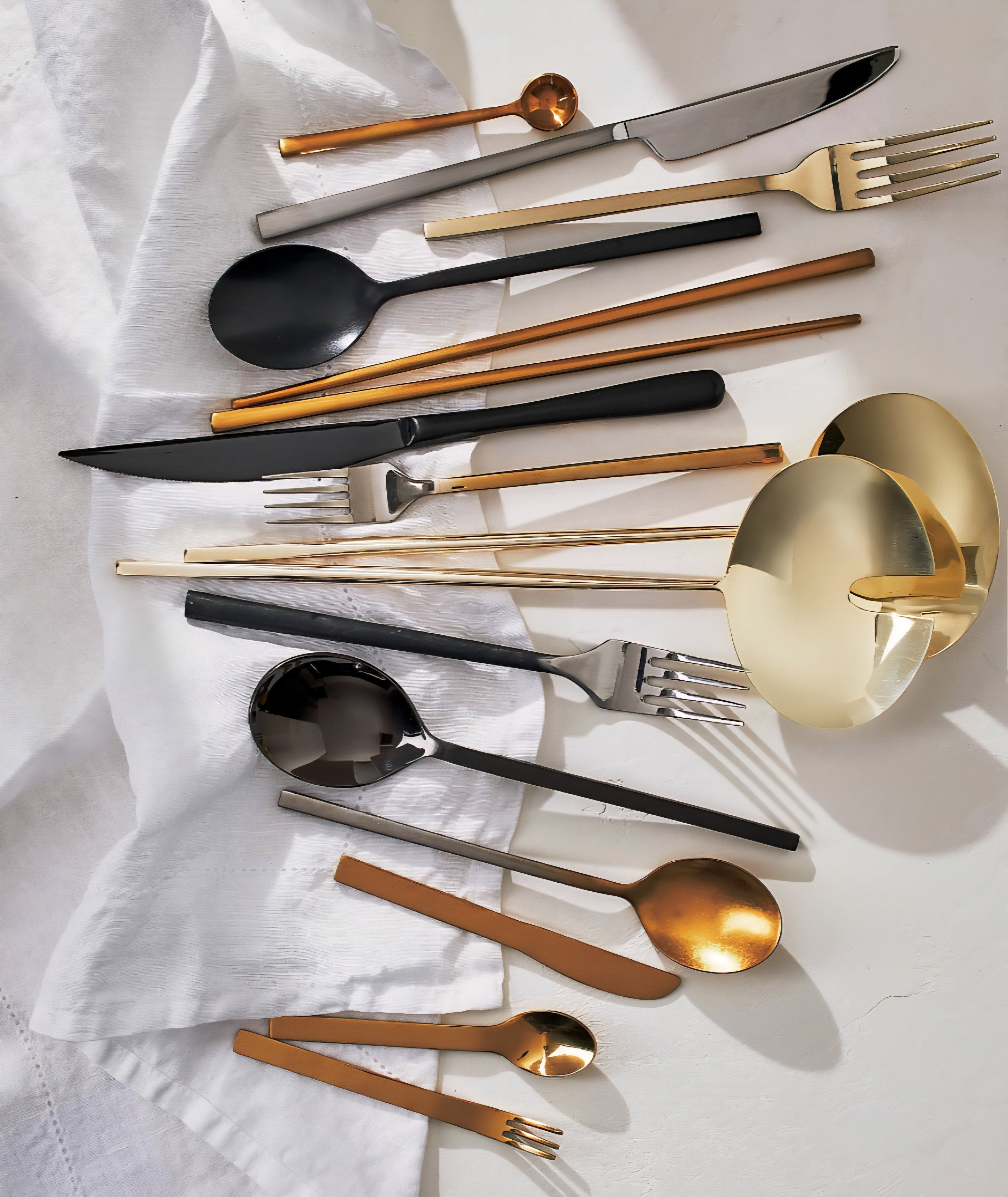 THE ONE × Mini — Gold / Black Spoon