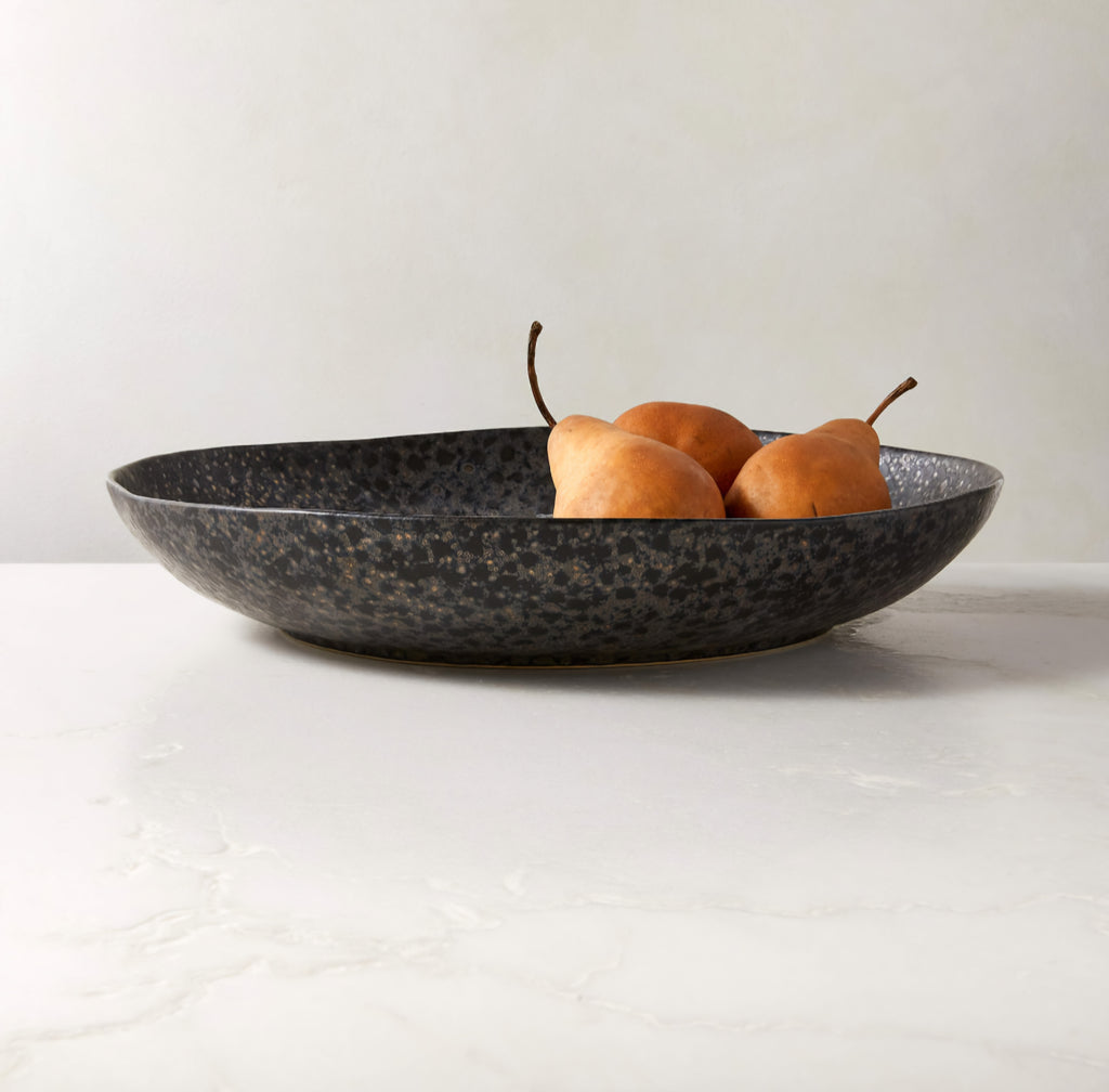THE ONE × Hyacinth — Serving Bowl with Reactive Glaze