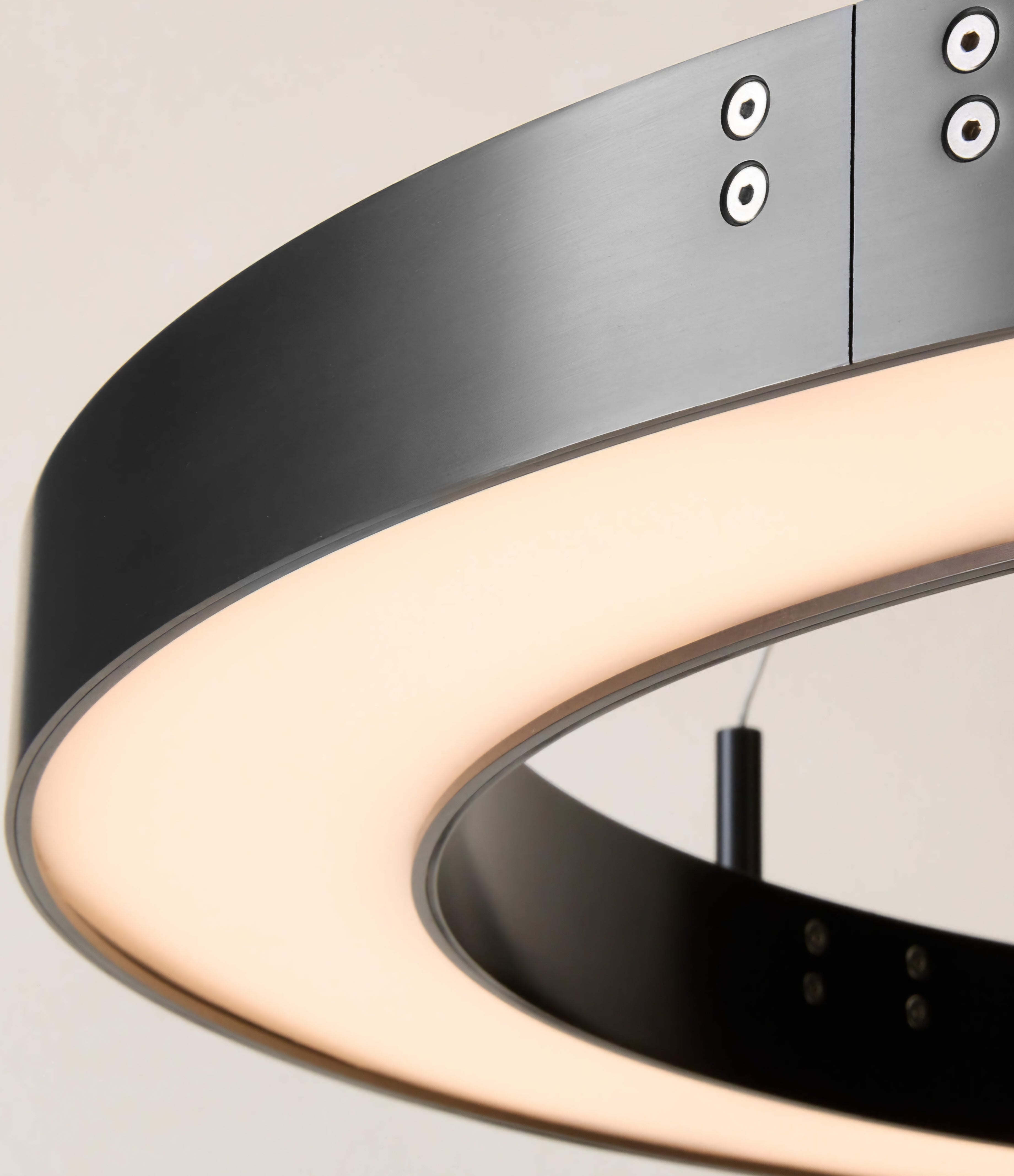 THE ONE × Misura — Black Metal Pendant Light