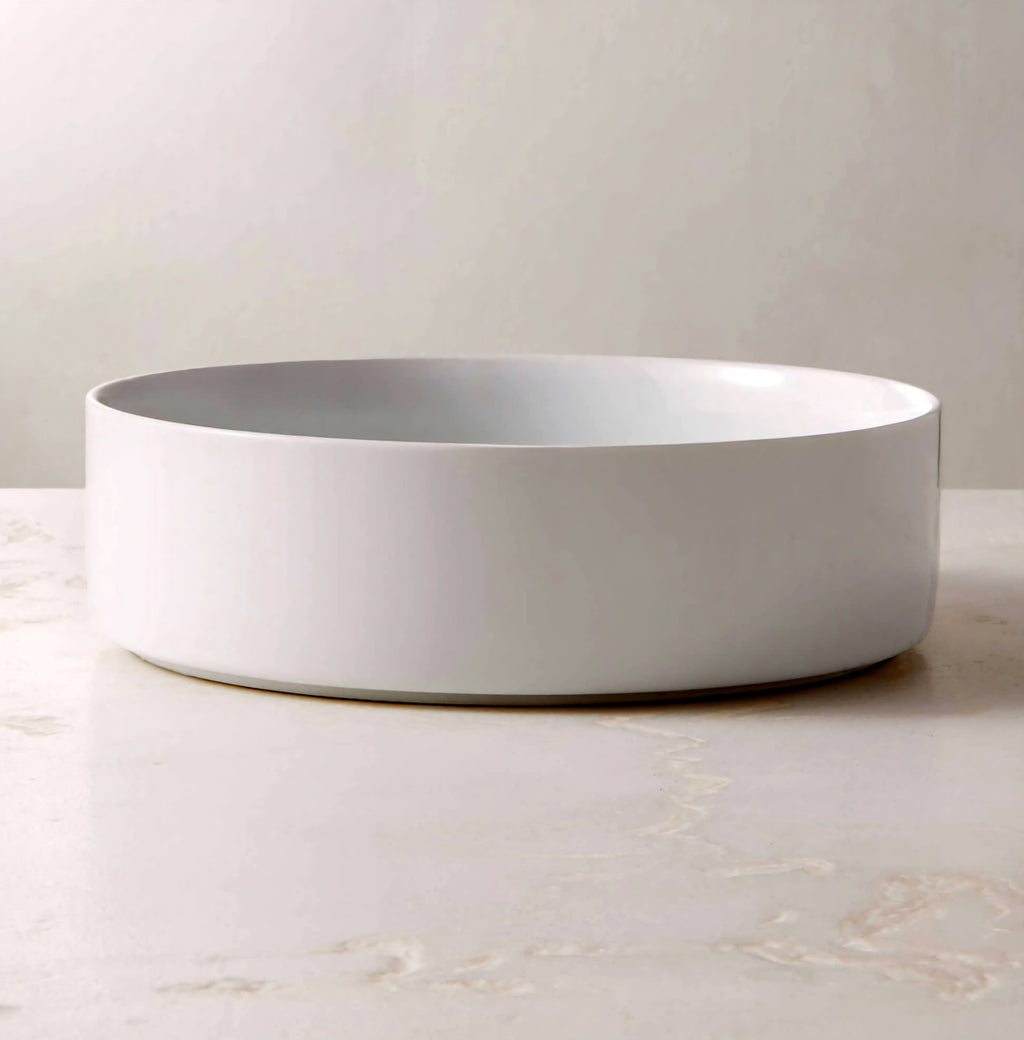 THE ONE × Frank — White Serving Bowl