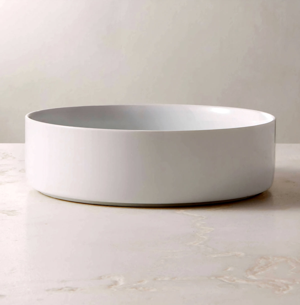 THE ONE × Frank — White Serving Bowl