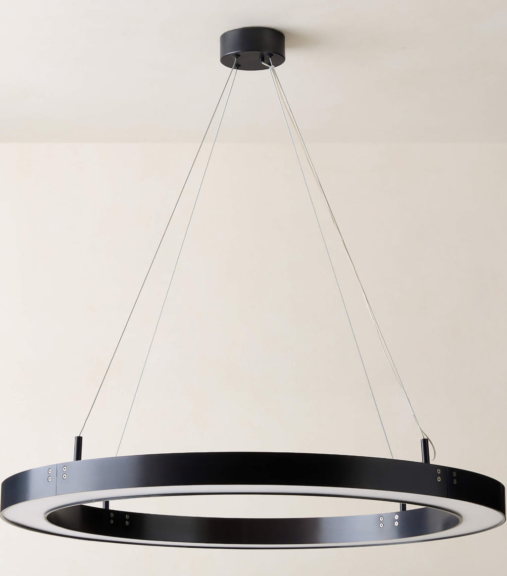 THE ONE × Misura — Black Metal Pendant Light