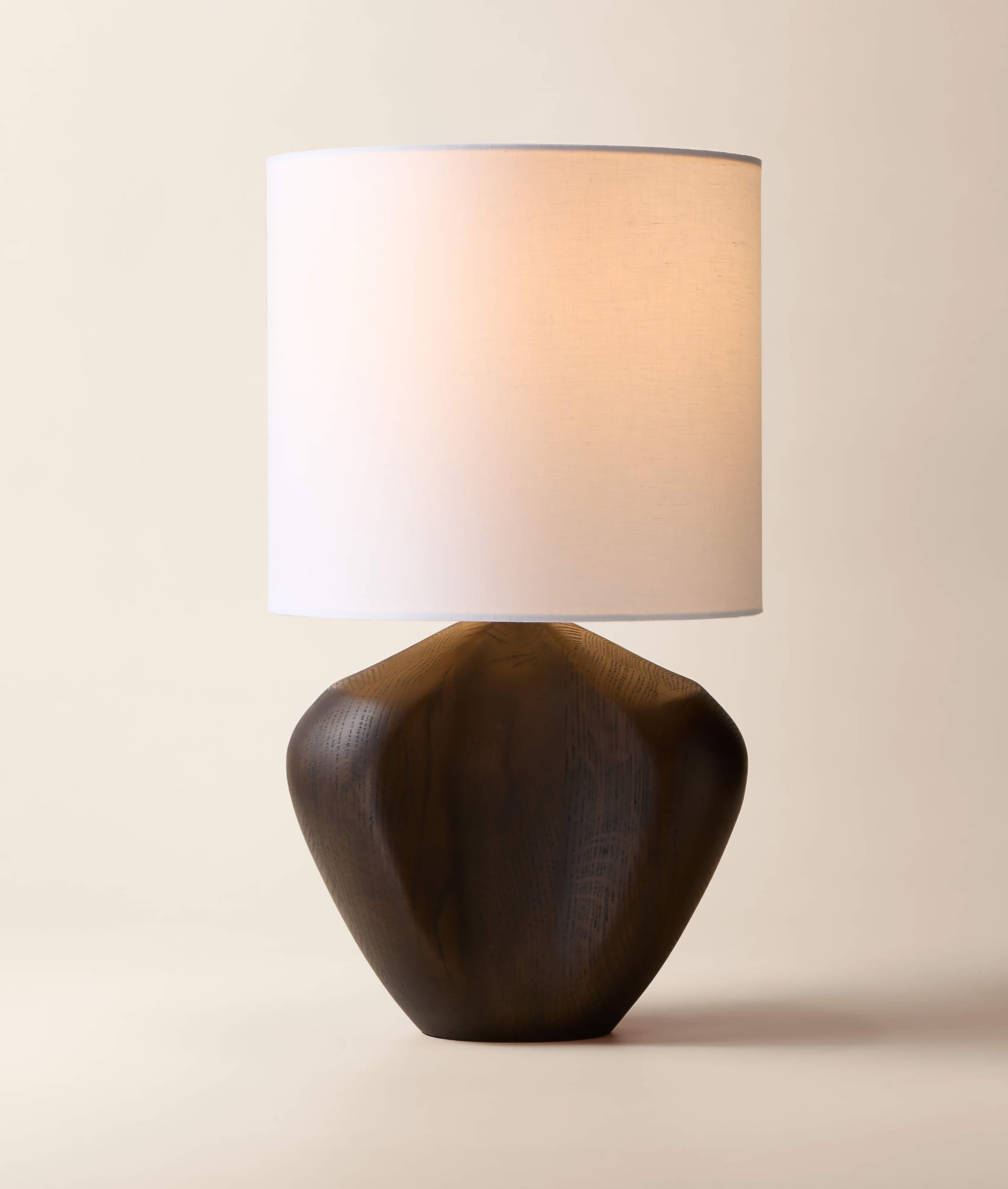 THE ONE × Press — Oak Wood Table Lamp