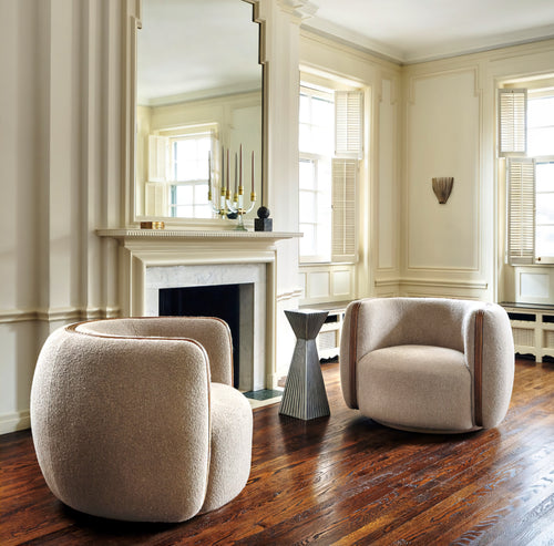THE ONE × Billie — Swivel Accent Chair by Laura Harrier & Tiffany Howell