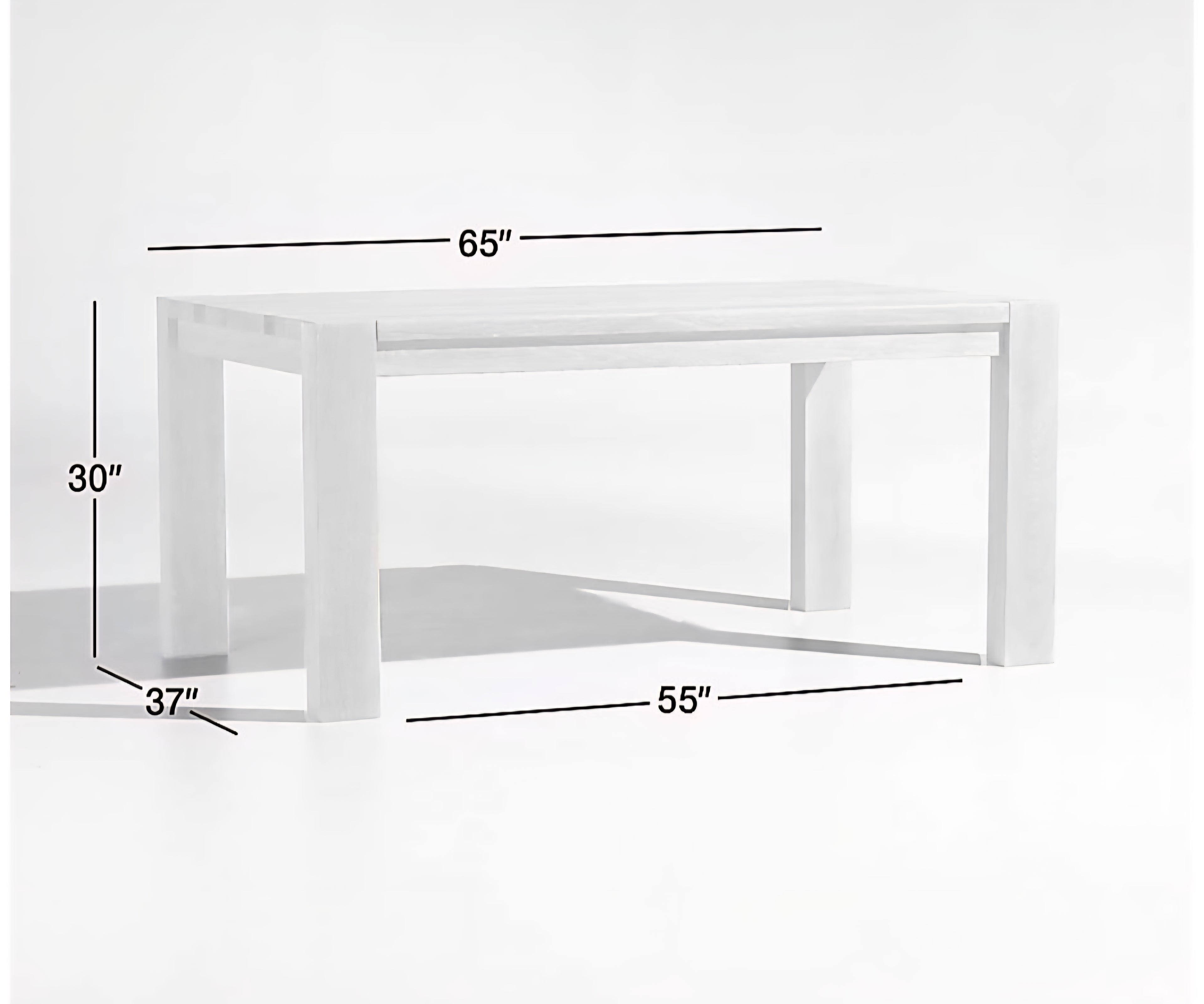 THE ONE × Terra — Natural White Oak Dining Table