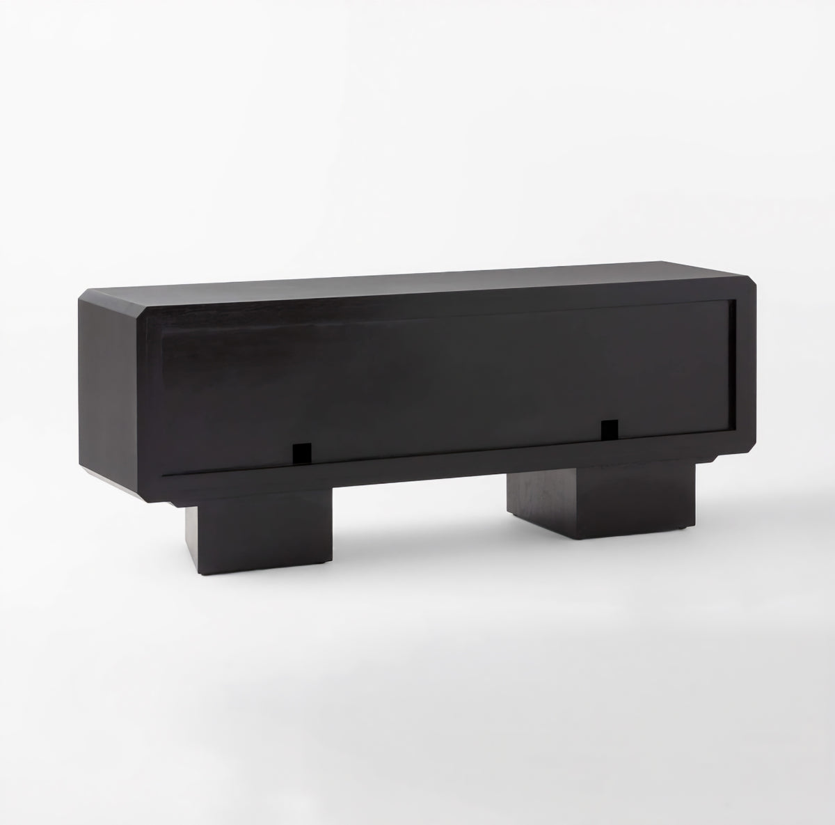 THE ONE × Bishop — Black Ebonized Oak Wood Credenza