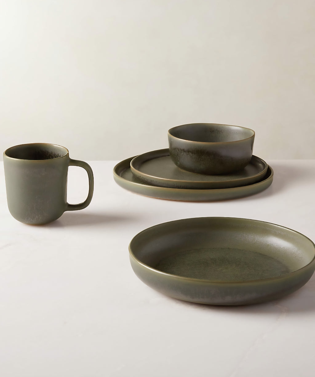 THE ONE × Drift — Reactive Glaze Pasta & Soup Bowls
