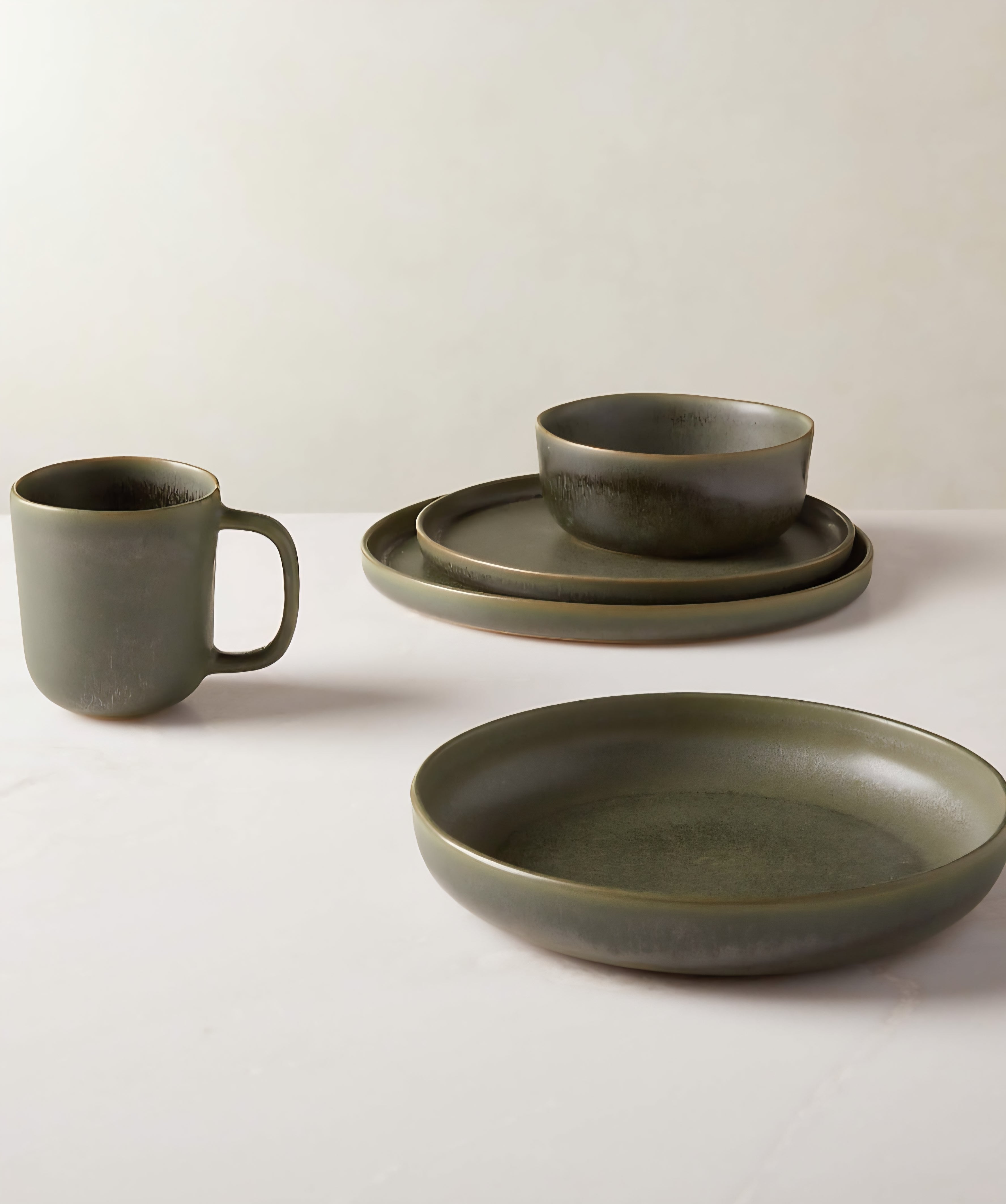 THE ONE × Drift — Reactive Glaze Pasta & Soup Bowls