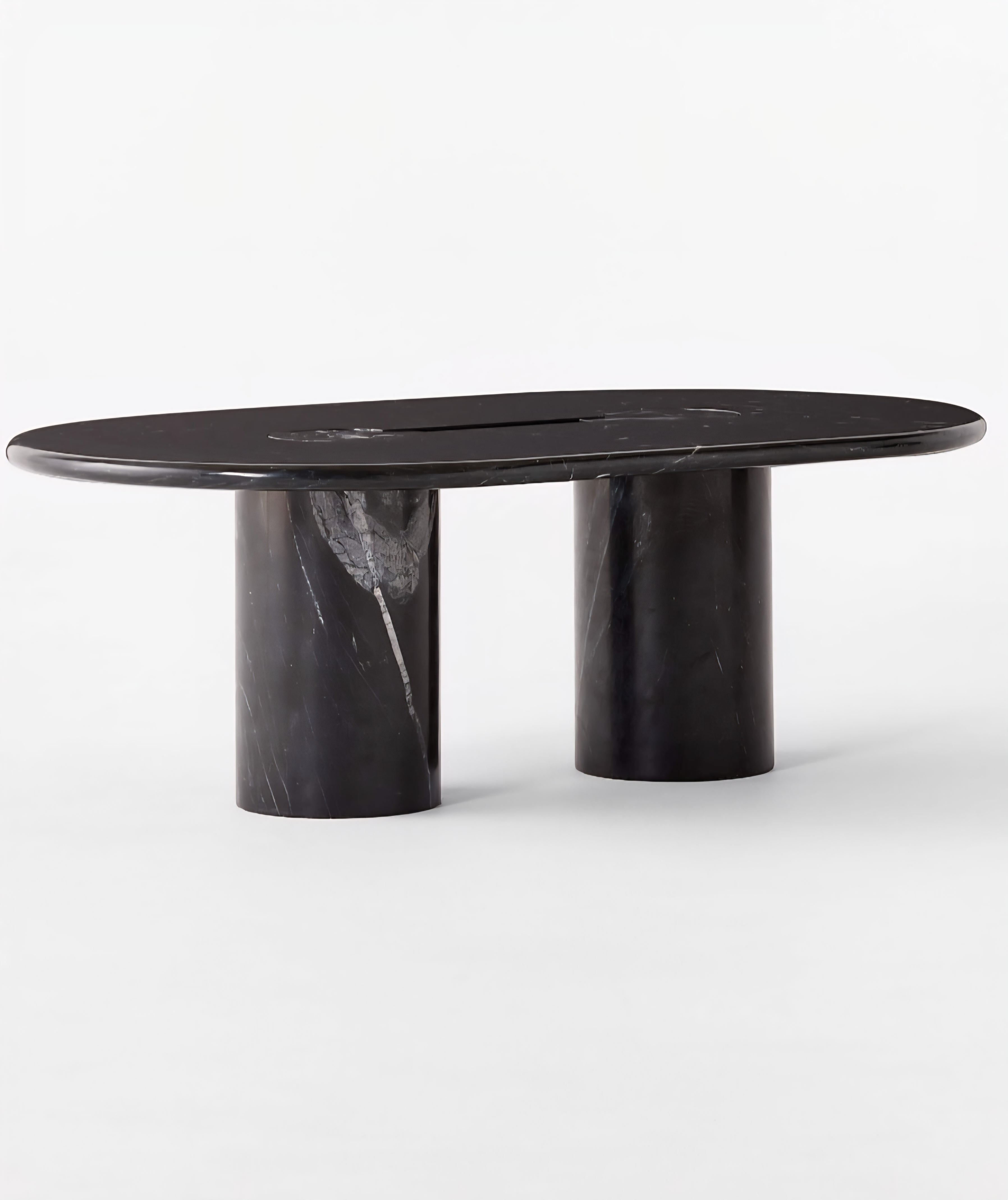 THE ONE × Liguria — Oval Marble Coffee Table