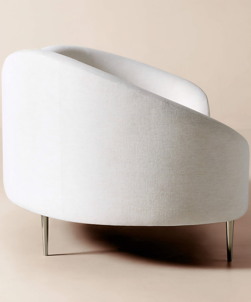 THE ONE × Curvo — White Performance Fabric Sofa by goop