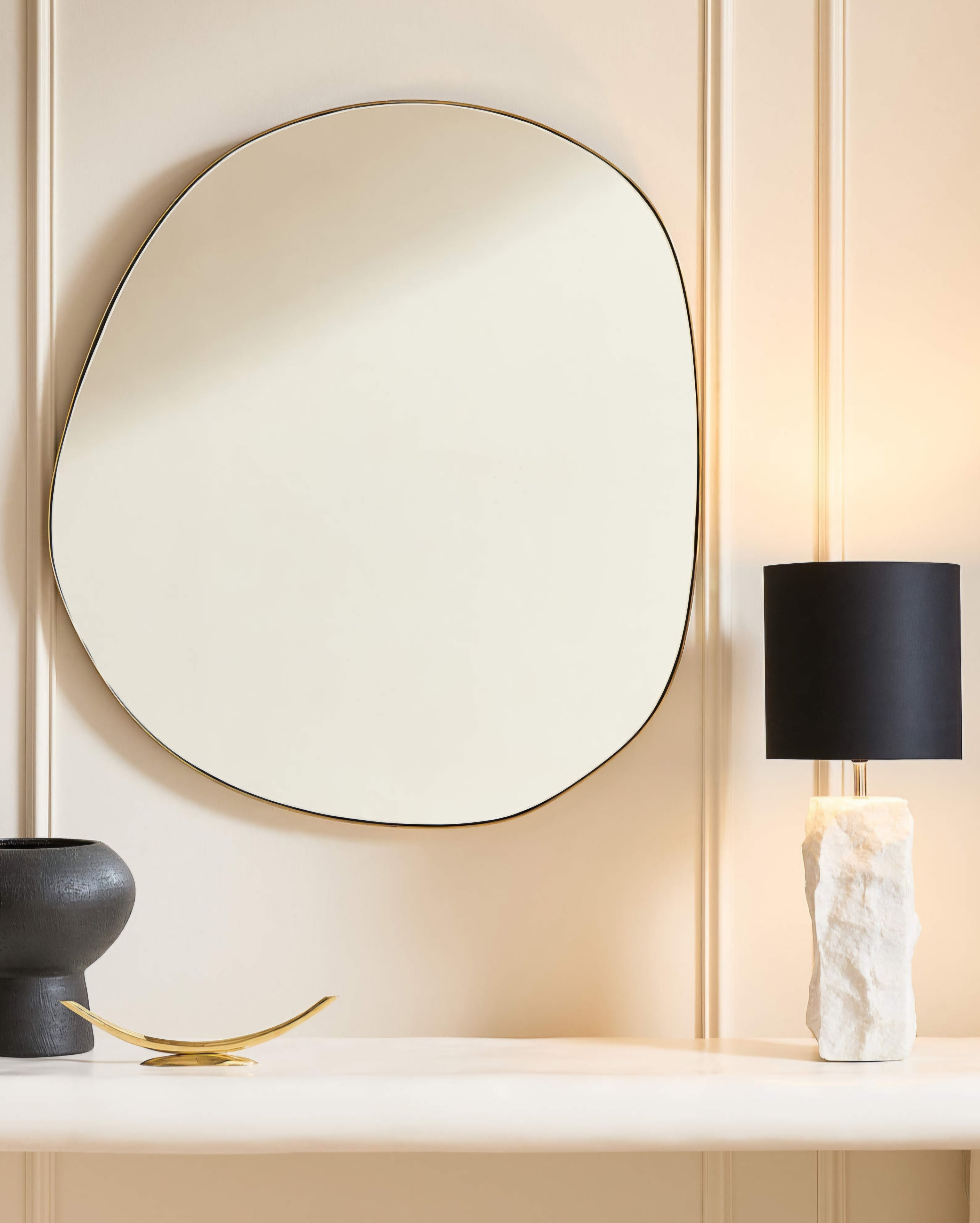 THE ONE × Raw — Marble Table Lamp