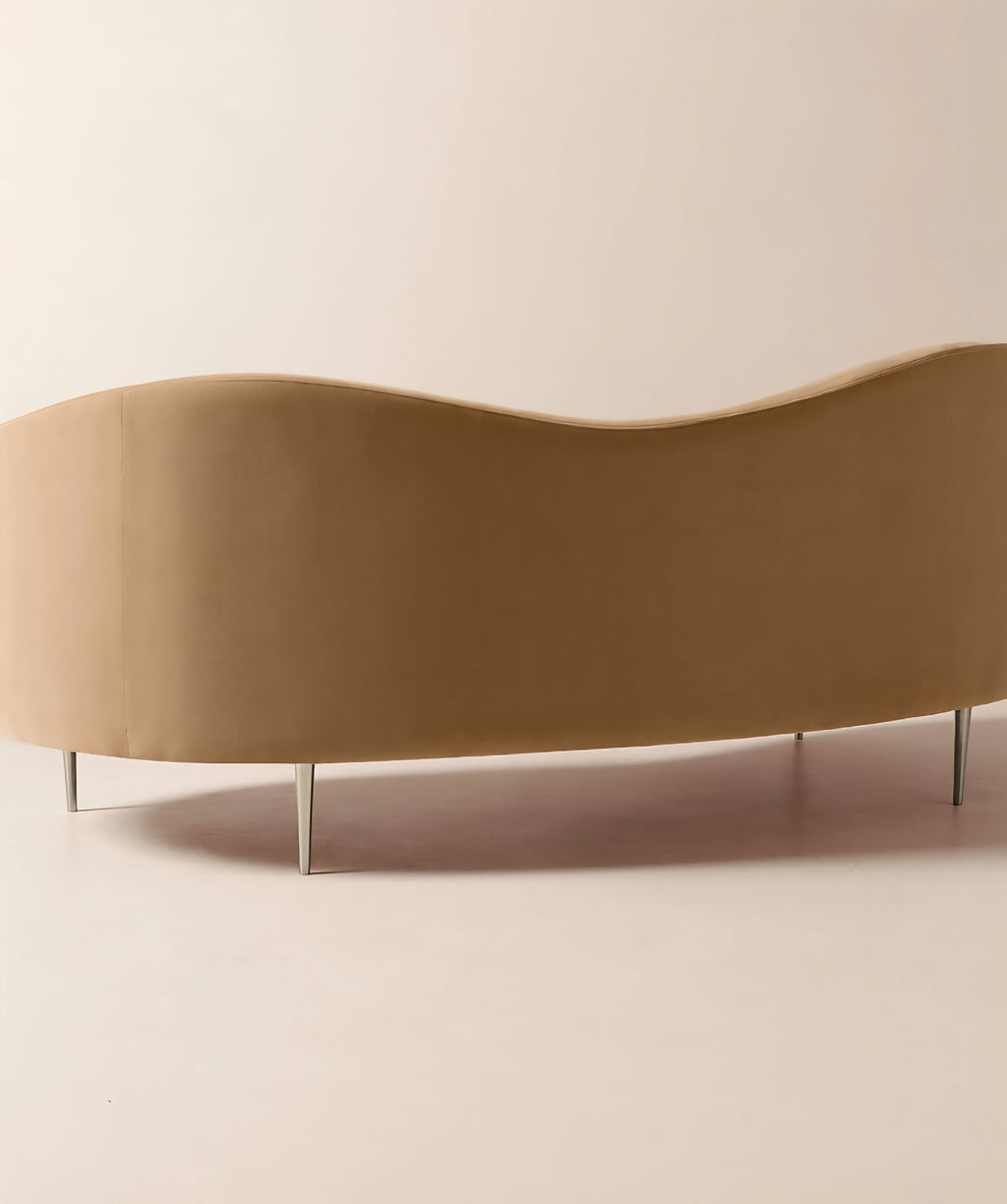 THE ONE × Curvo — White Performance Fabric Sofa by goop