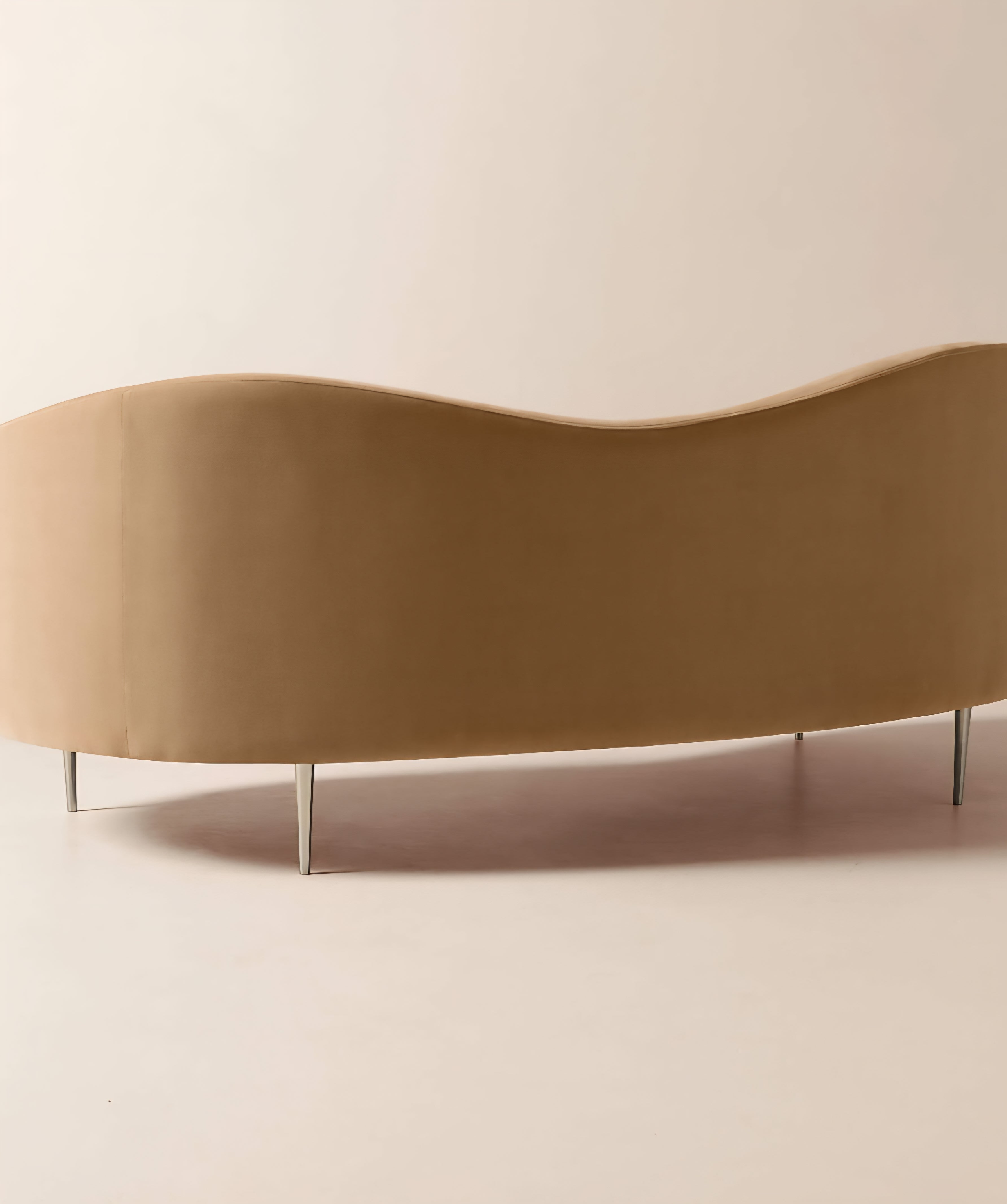 THE ONE × Curvo — White Performance Fabric Sofa by goop