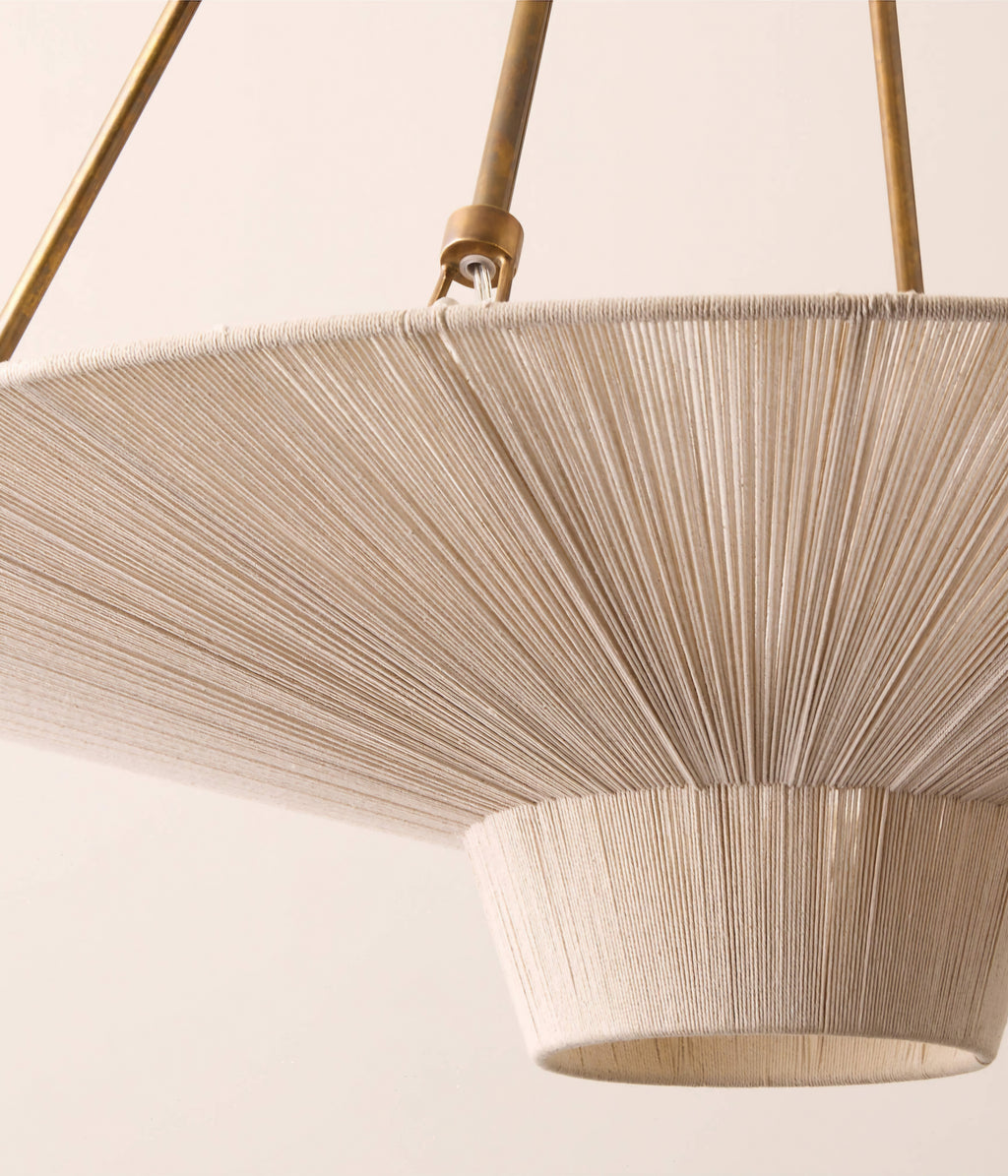 THE ONE × Baird — Jute Pendant Light