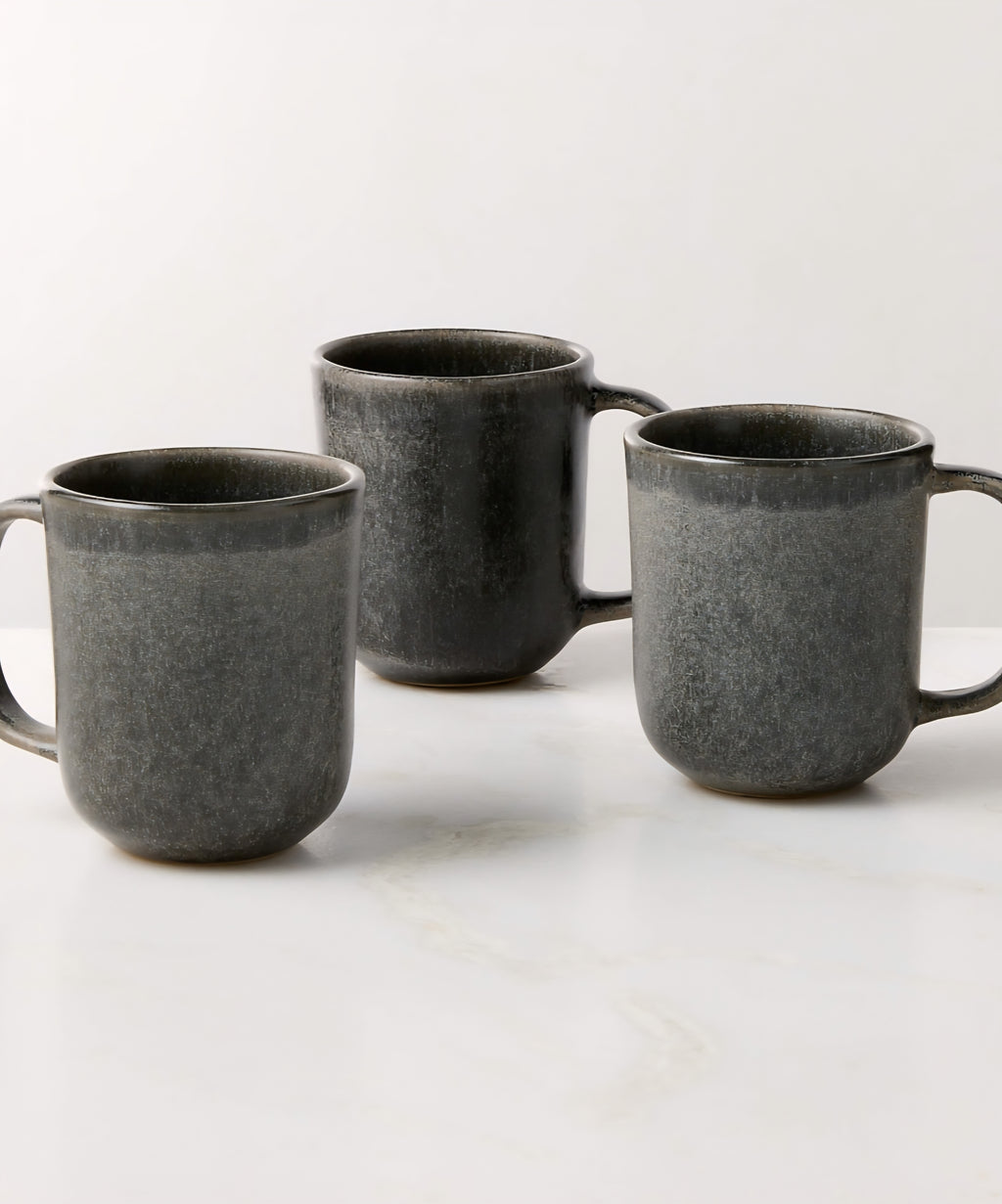 THE ONE × Drift — Reactive Glaze Mugs (Set of 6)