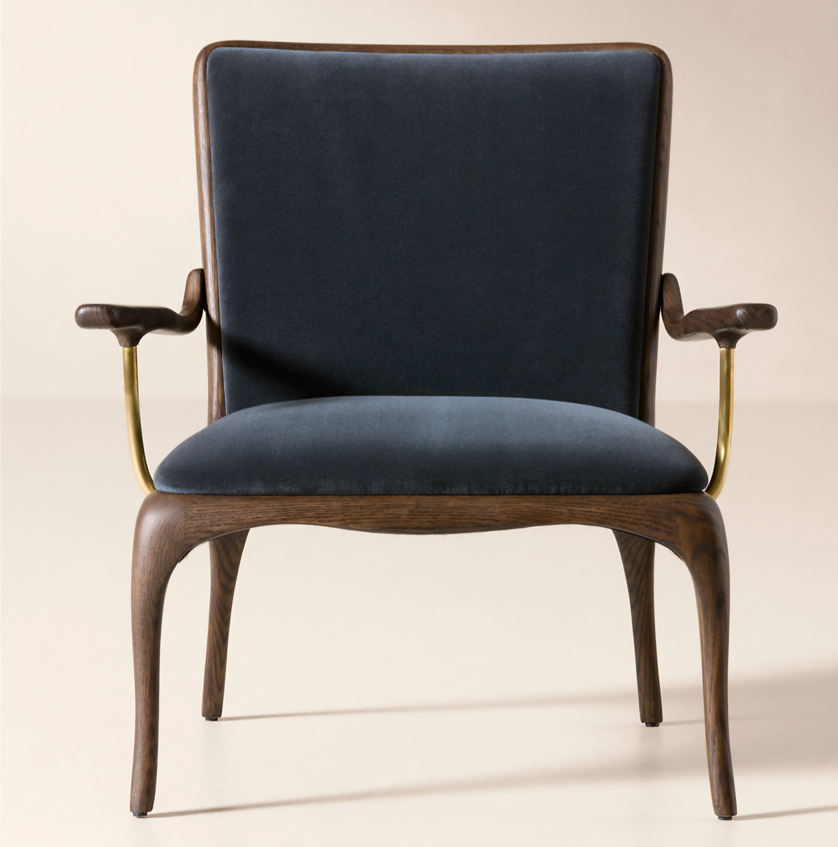 THE ONE × Colby — Faux Mohair Accent Chair
