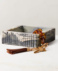 THE ONE × Luke — Jade Marble Ribbed Catchall Dish