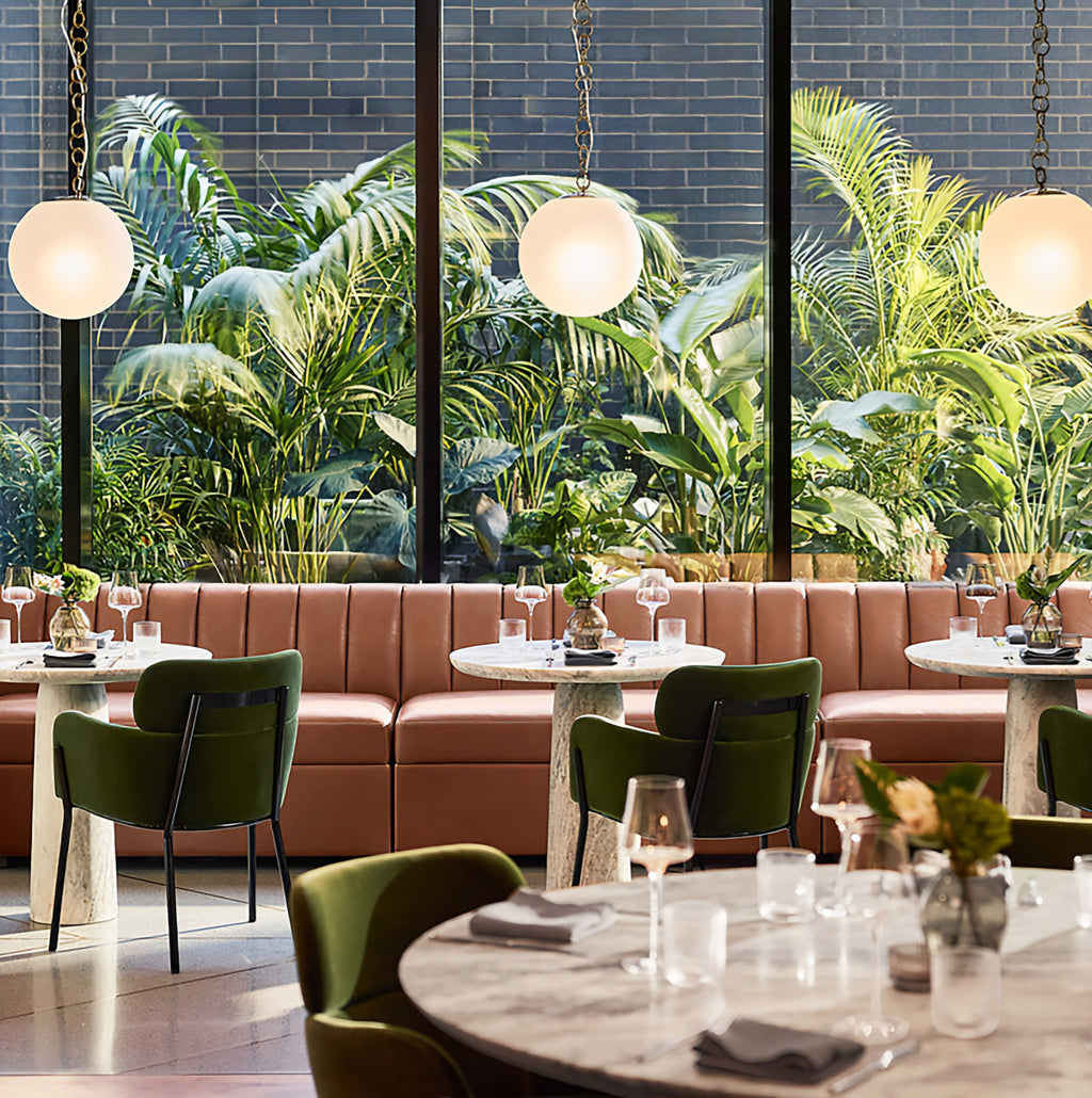 THE ONE × Duncan — Leather U-Shaped Dining Banquette