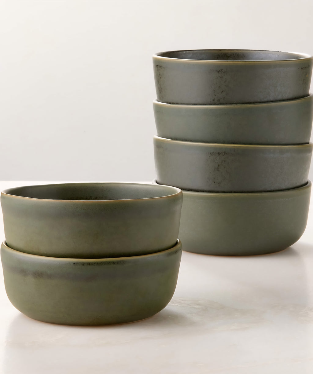 THE ONE × Drift — Reactive Glaze Pasta & Soup Bowls