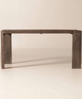 THE ONE × Blox — Rectangular Brown Wood Dining Table