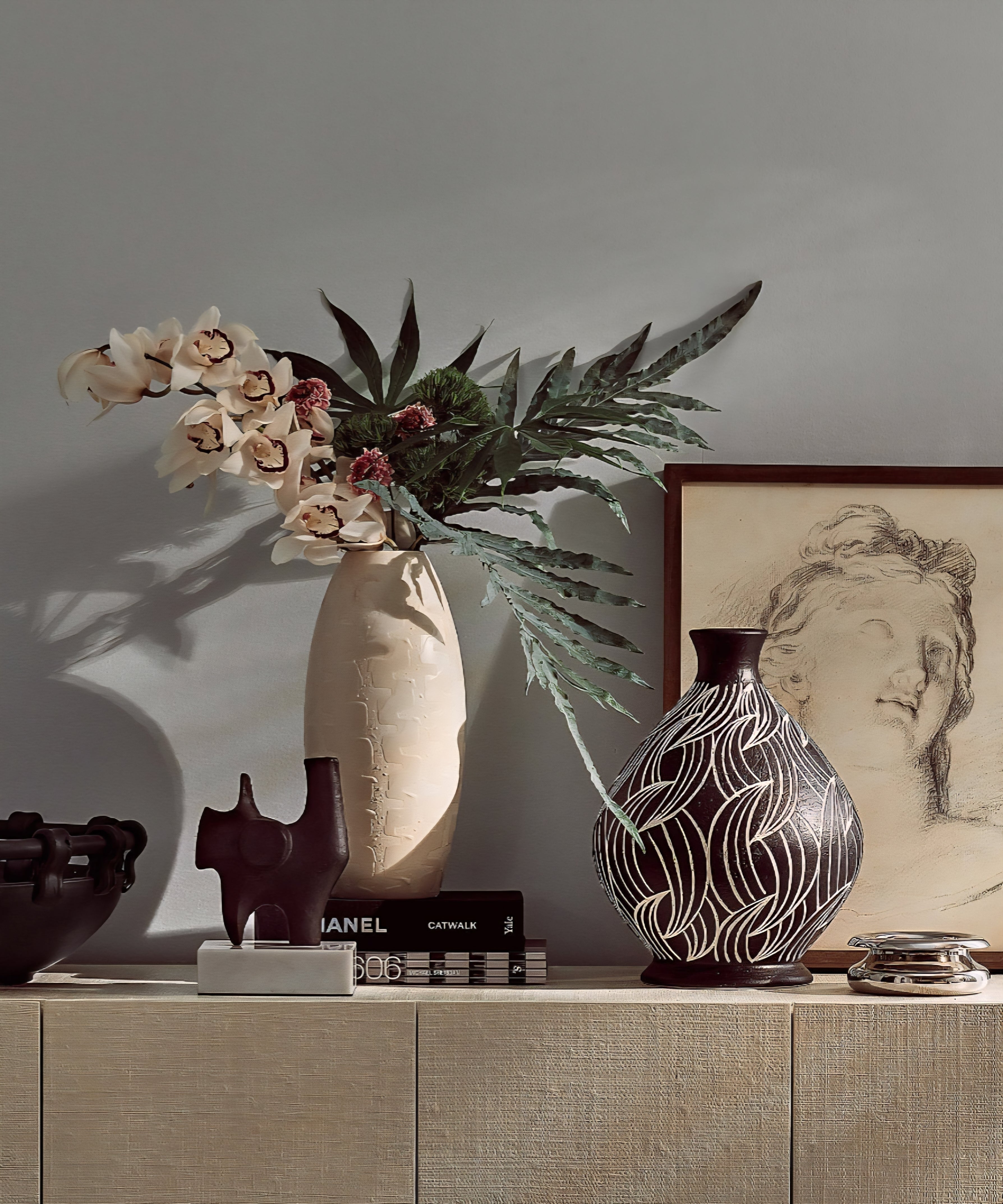 THE ONE × Piero — Polished Stainless Steel Serving Bowl