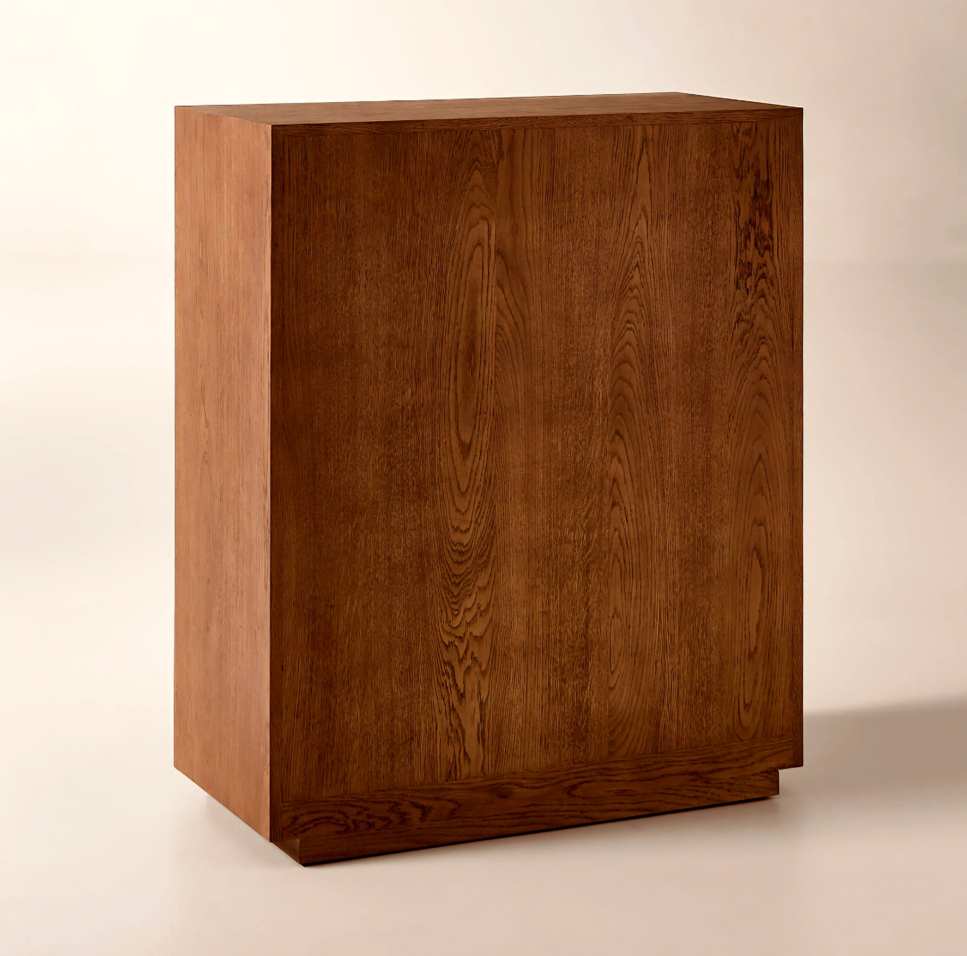 THE ONE × Hawk — Carved White Oak Entryway Cabinet