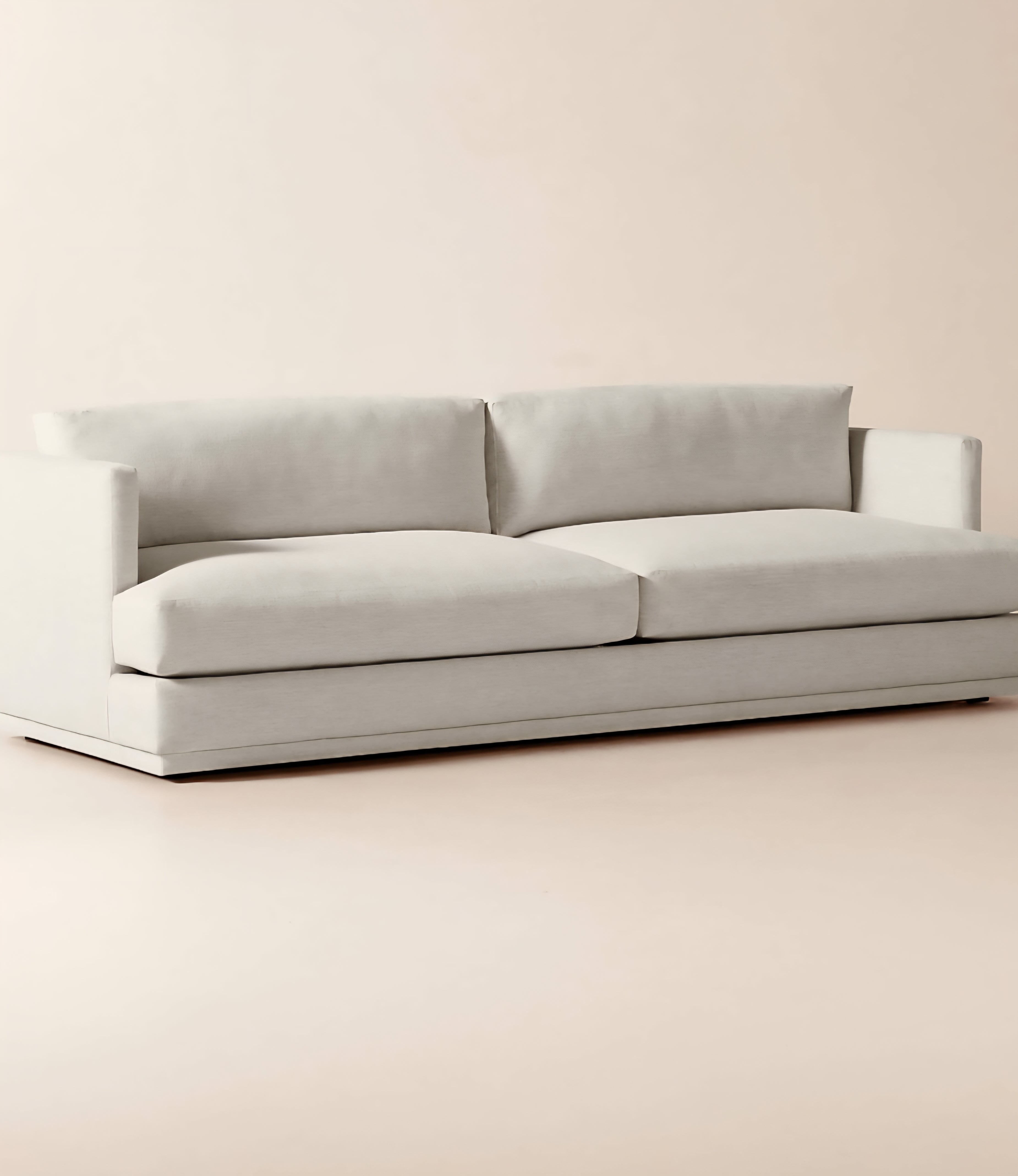 THE ONE × Seneca — Off-White Performance Fabric Sleeper Sofa