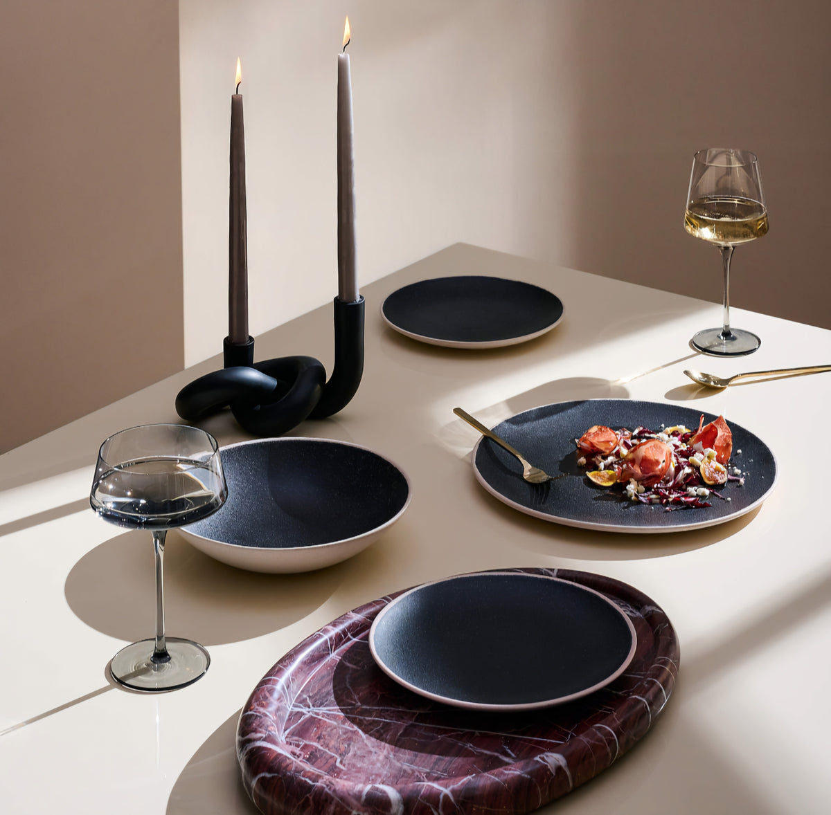 THE ONE × Pave — Oval Marble Serving Tray