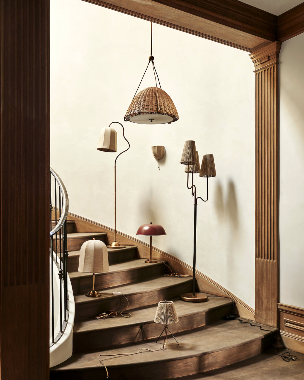 THE ONE × Allegra — Wall Sconce with Linen