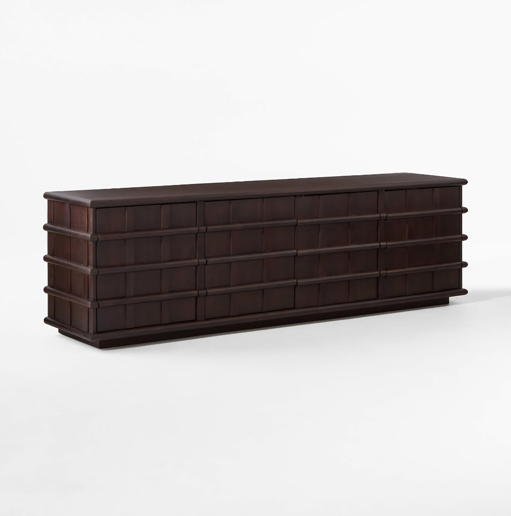 THE ONE × Alpena — Dark Acacia Wood Credenza