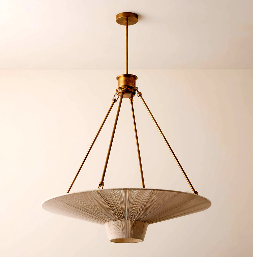 THE ONE × Baird — Jute Pendant Light