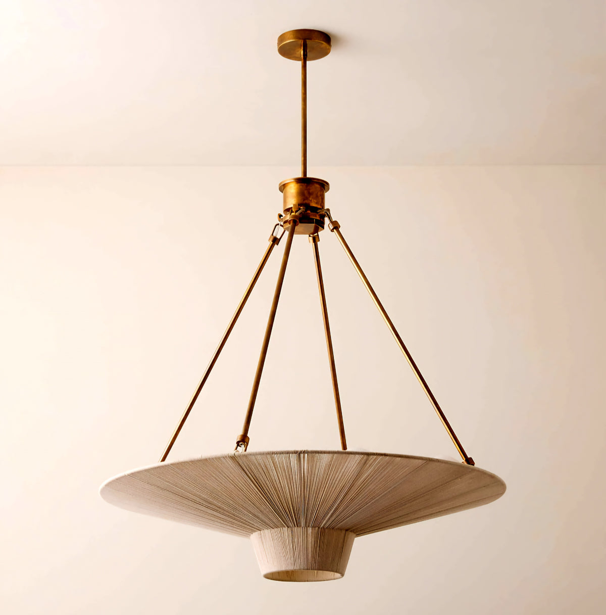 THE ONE × Baird — Jute Pendant Light