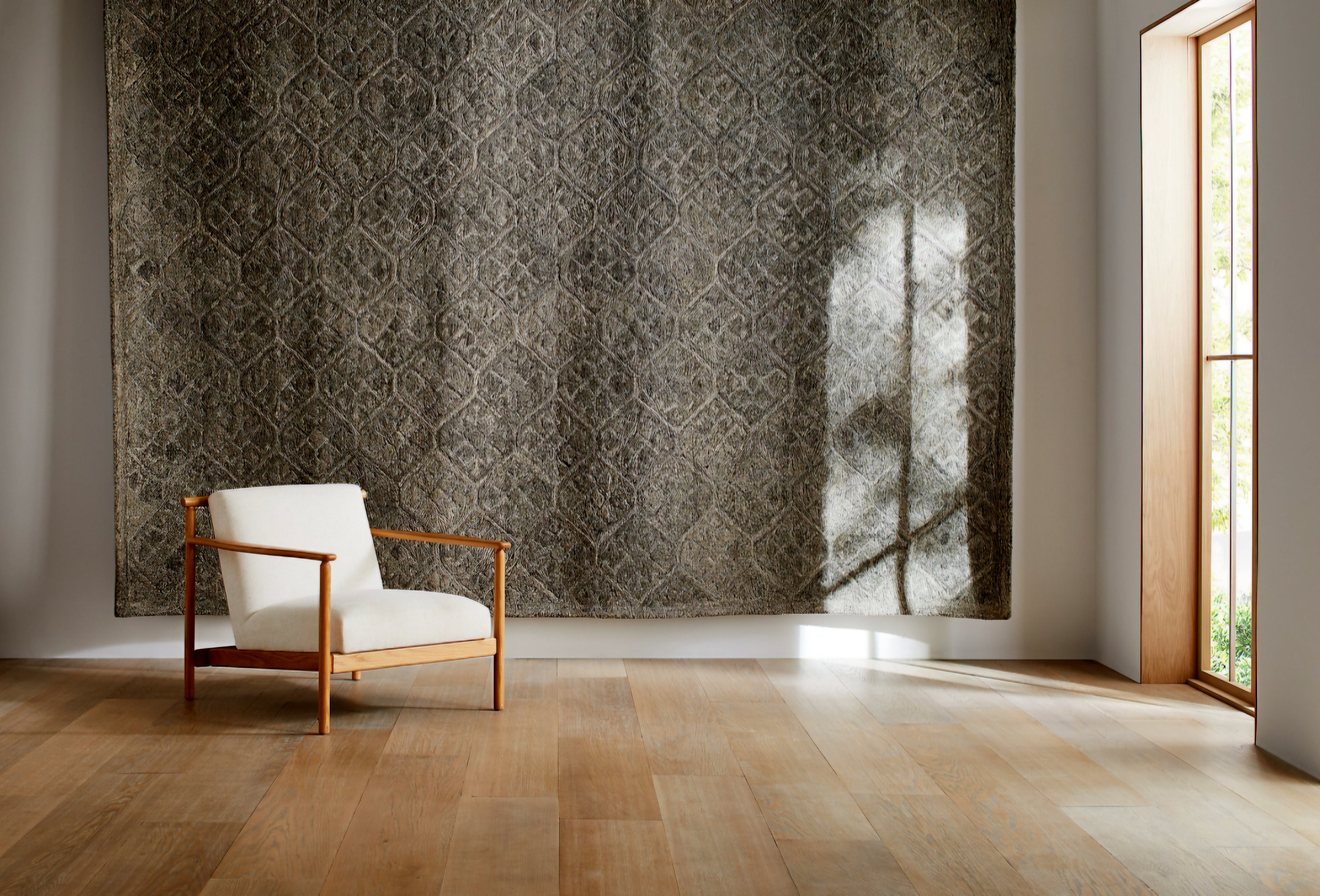 THE ONE × Ojai — Wood Accent Chair