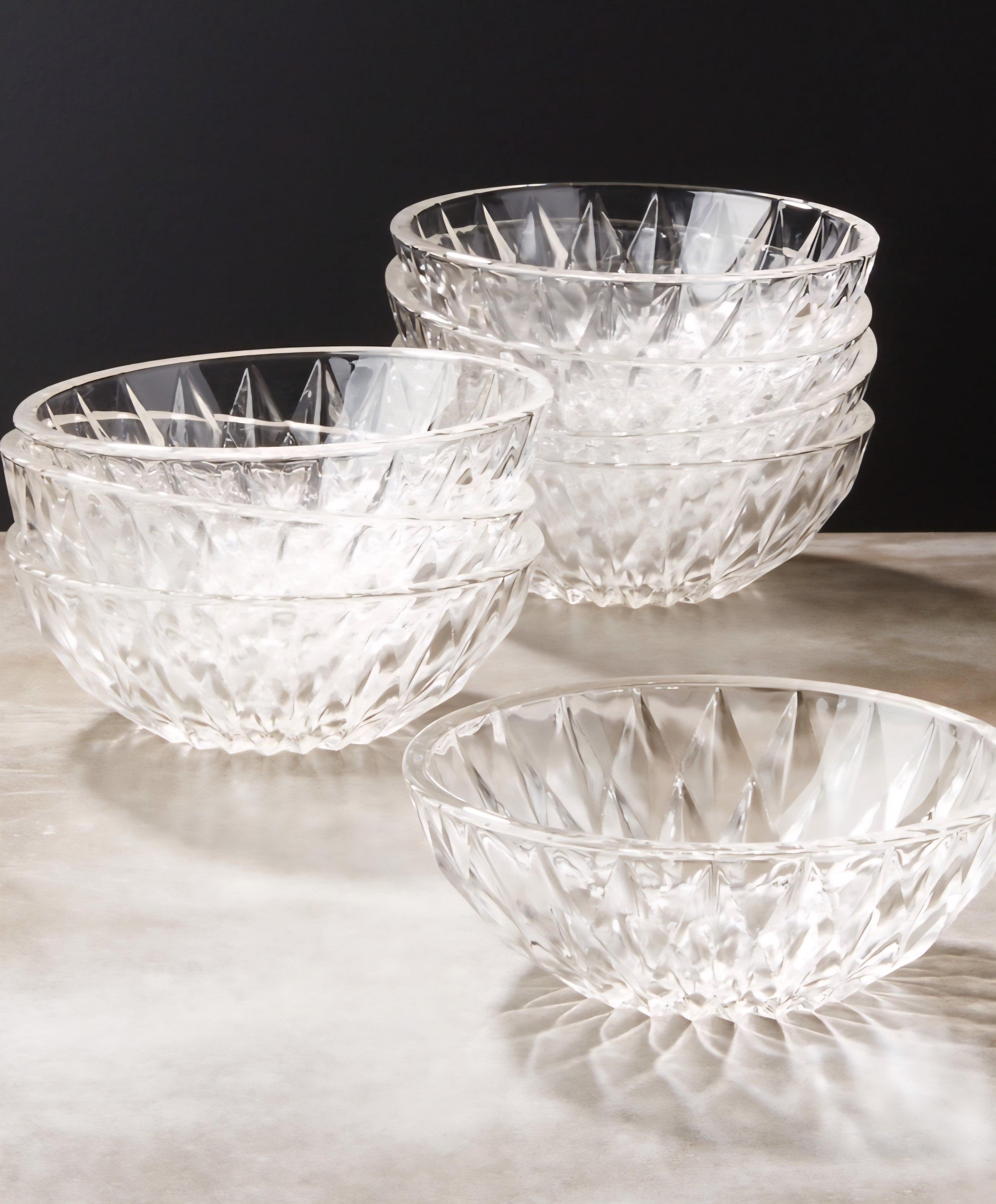 THE ONE × Daphne — Glass Serving Bowl
