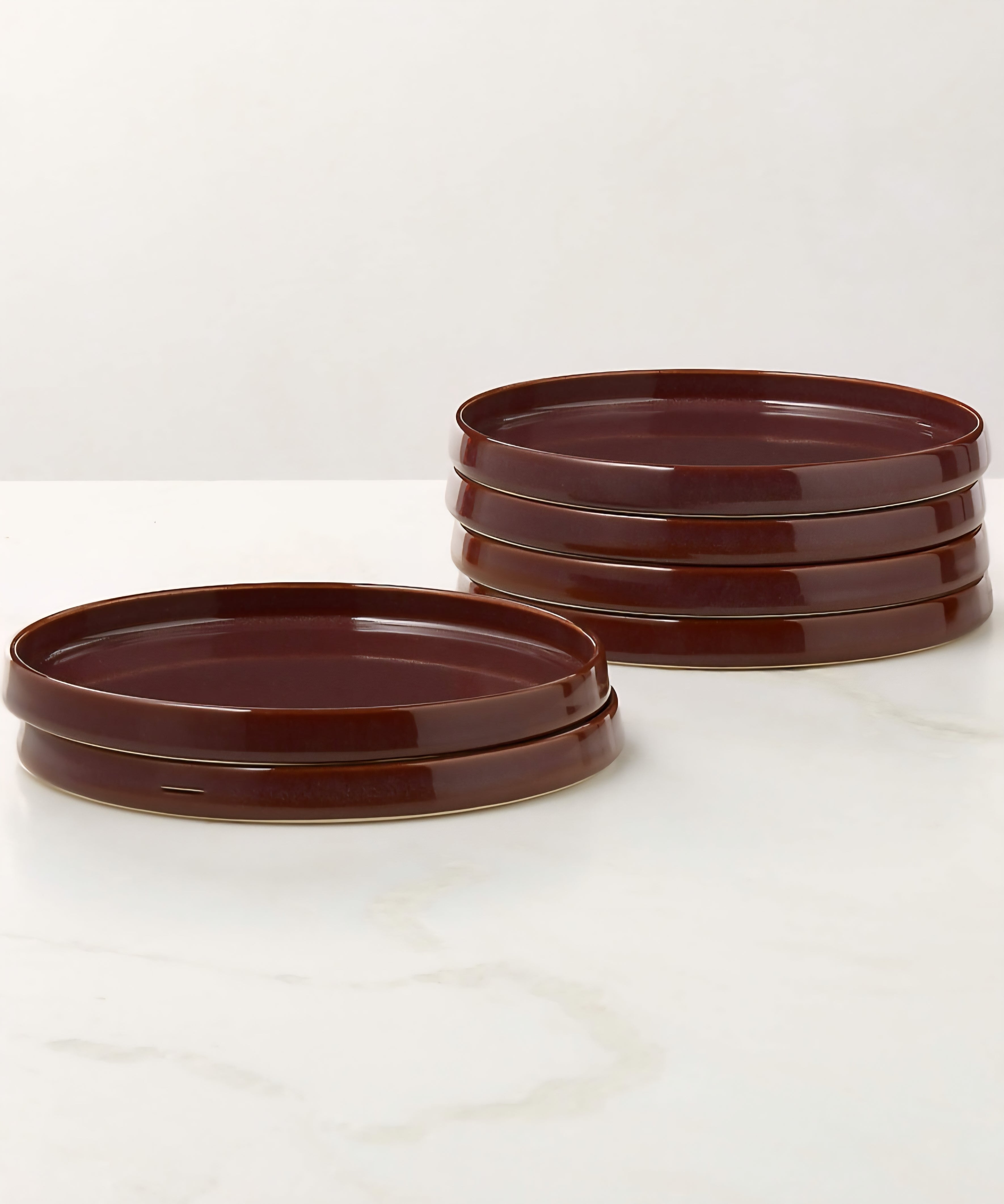 THE ONE × Prado — Reactive Glaze Salad & Dinner Plates